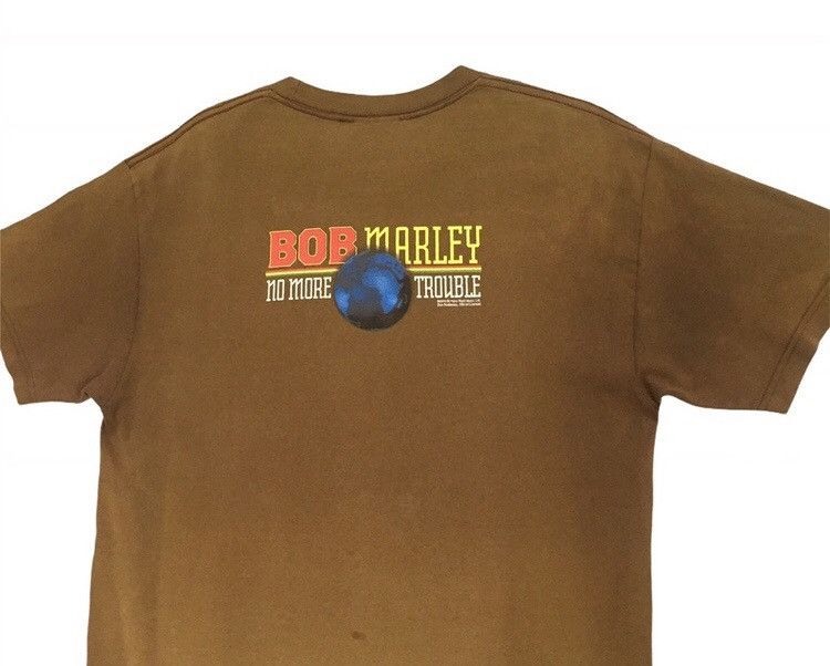 Band Tees DISTRESSED VINTAGE BOB MARLEY REGGAE ROCK BAND TSHIRT Size US L / EU 52-54 / 3 - 7 Thumbnail