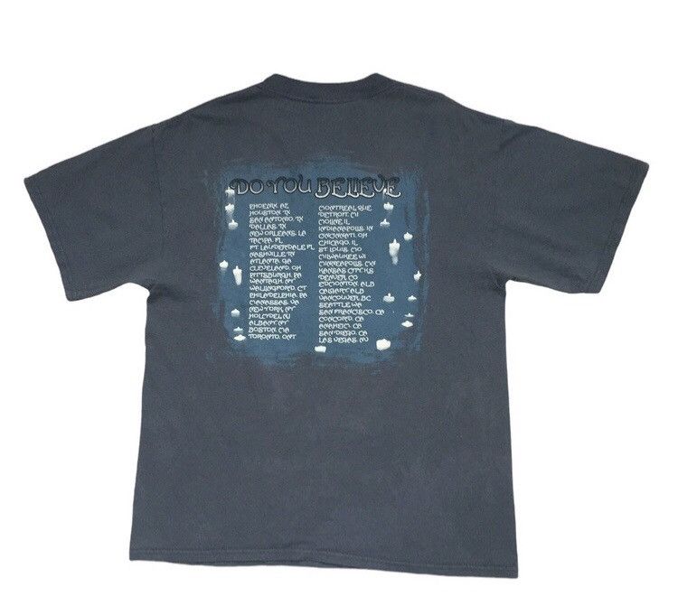 Band Tees VINTAGE 90s CHER DO YOU BELIEVE TOUR AMERICAN SINGER TSHIRT Size US L / EU 52-54 / 3 - 8 Thumbnail