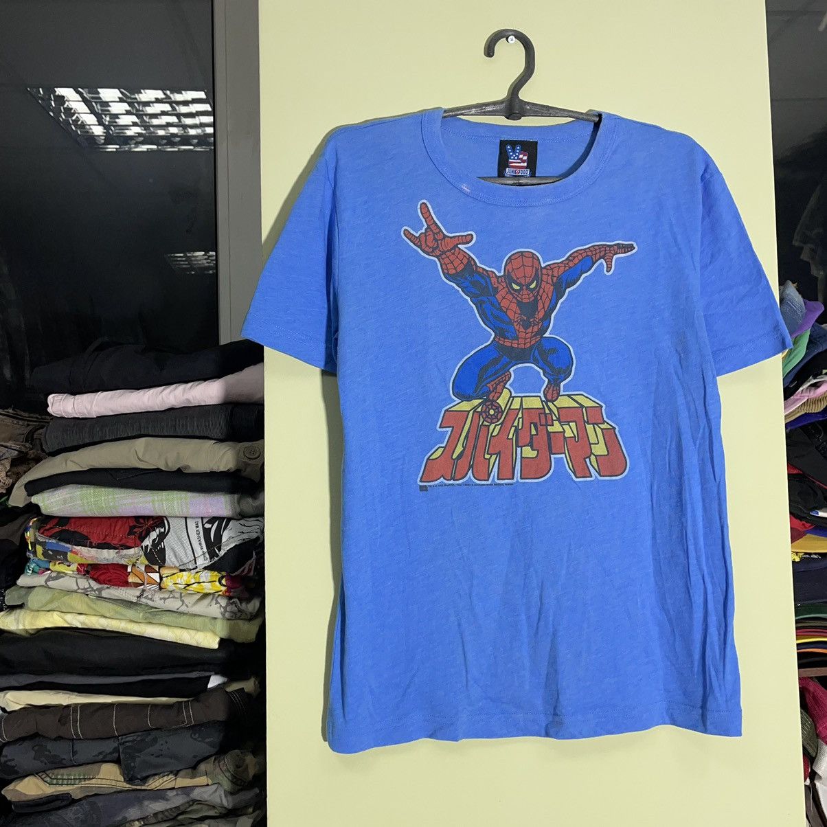 Vintage Vintage Y2K Spider Man Graphic Tee Sun Faded Streetwear S Size US S / EU 44-46 / 1 - 3 Thumbnail