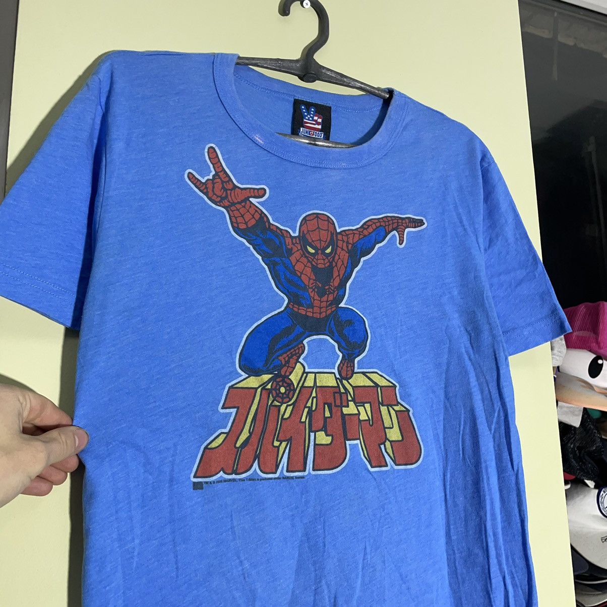 Vintage Vintage Y2K Spider Man Graphic Tee Sun Faded Streetwear S Size US S / EU 44-46 / 1 - 5 Thumbnail