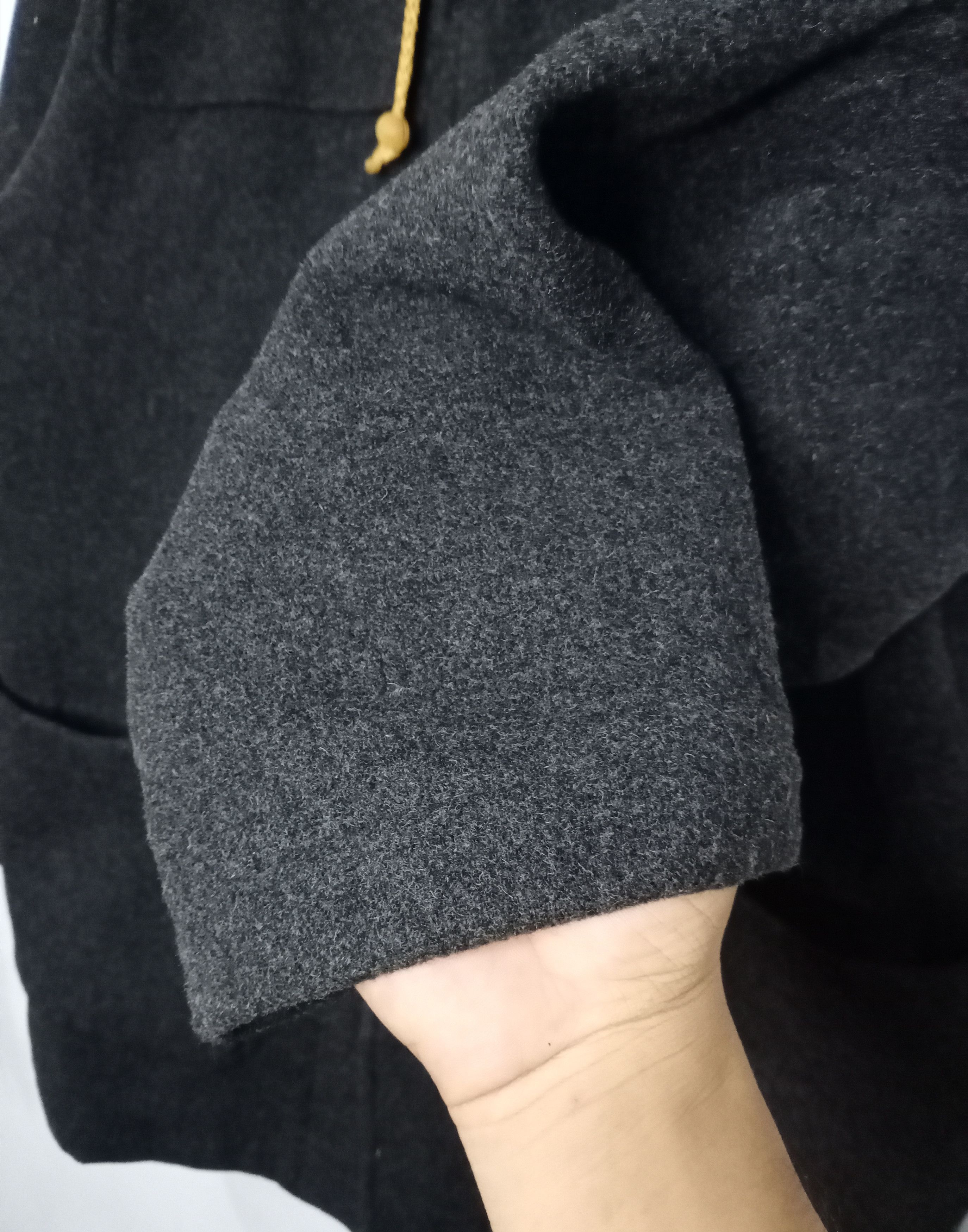 Designer × Kangol Kangol Heavy Wool Long Coat Hooded Jacket Size US M / EU 48-50 / 2 - 2 Thumbnail