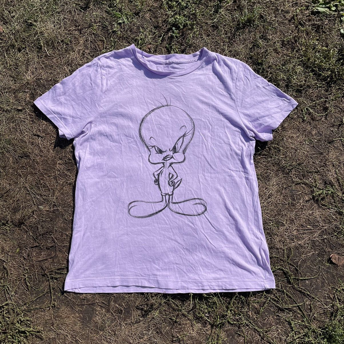 Other Vintage Y2K Looney Tones Horror Tee Movie Humor Print Band Size US L / EU 52-54 / 3 - 1 Thumbnail