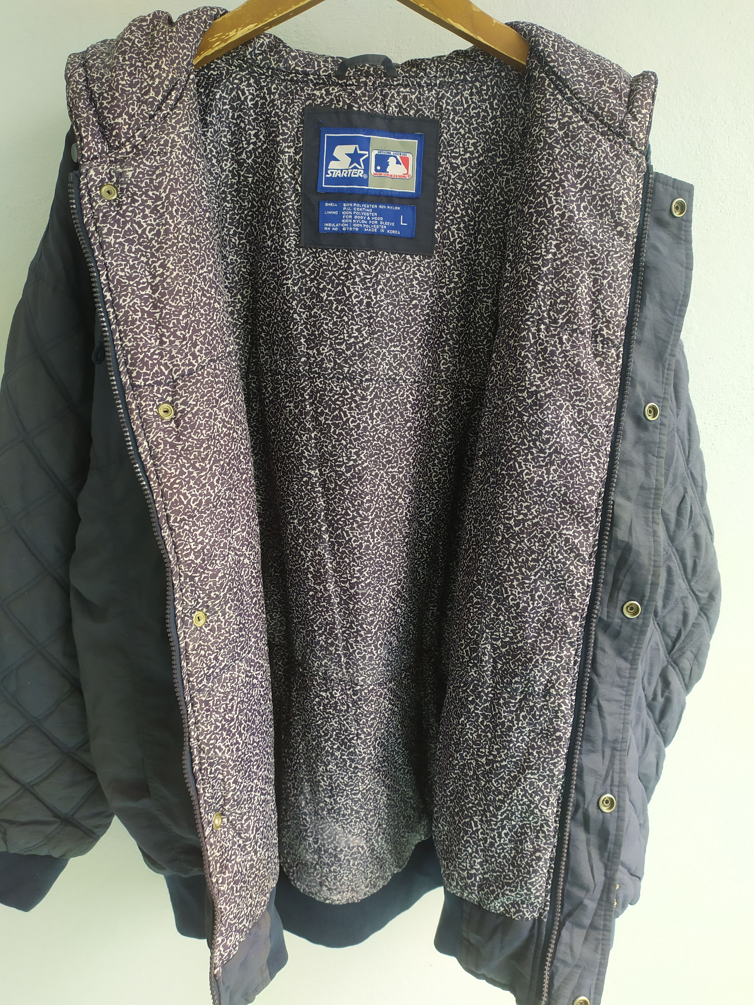 Starter × Vintage Vintage Starter Yankees Jacket Size US L / EU 52-54 / 3 - 7 Thumbnail