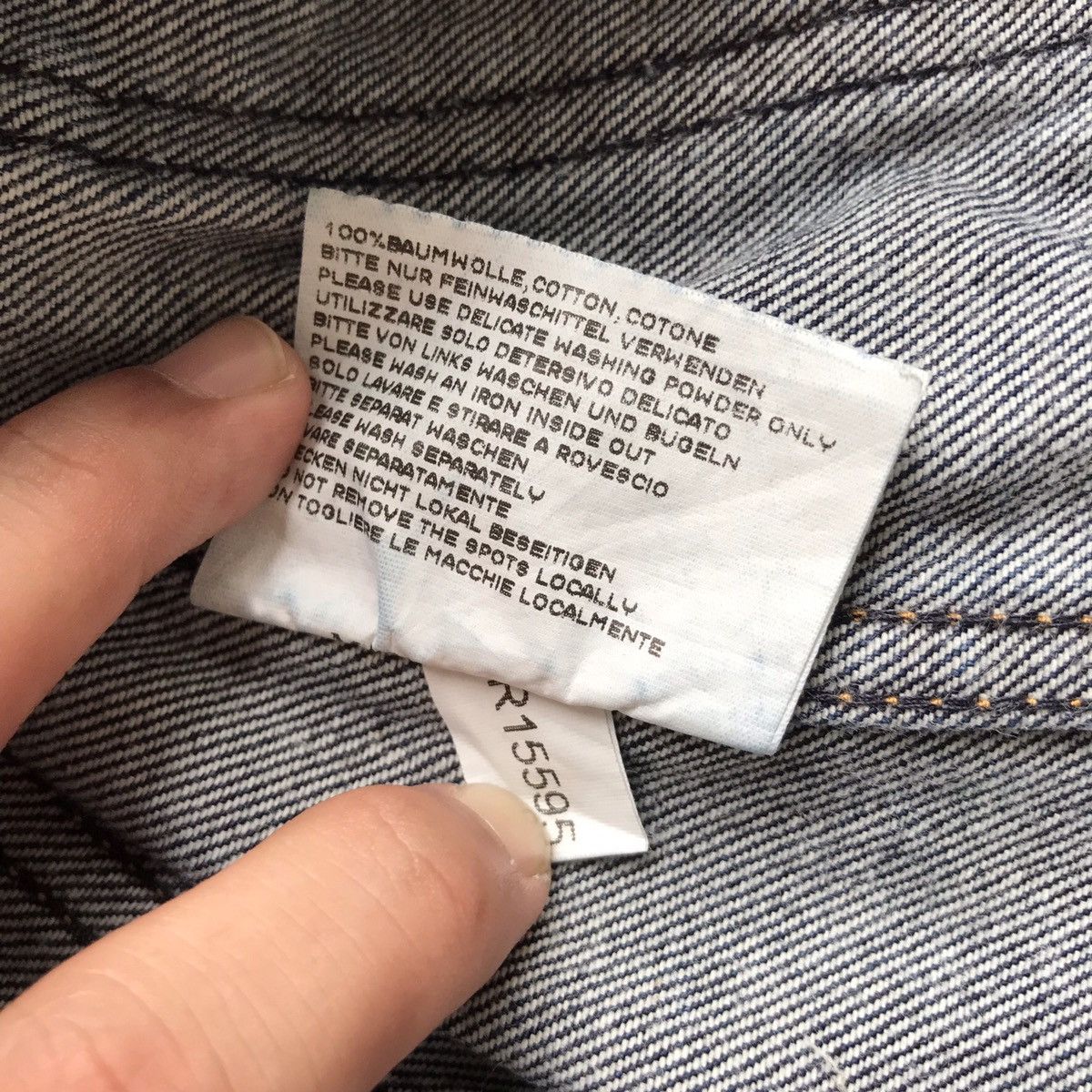Walter Van Beirendonck 1990s W&LT Walter Van Beirendonck Denim Trucker Size US S / EU 44-46 / 1 - 7 Thumbnail