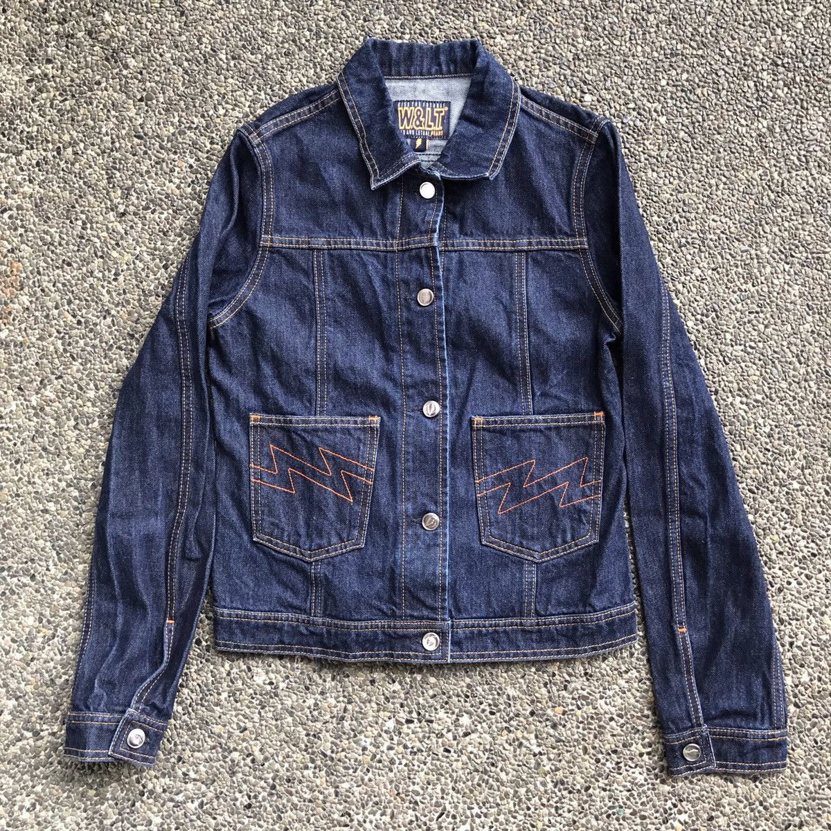 Walter Van Beirendonck 1990s W&LT Walter Van Beirendonck Denim Trucker Size US S / EU 44-46 / 1 - 1 Thumbnail
