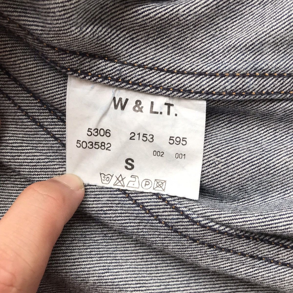 Walter Van Beirendonck 1990s W&LT Walter Van Beirendonck Denim Trucker Size US S / EU 44-46 / 1 - 6 Thumbnail