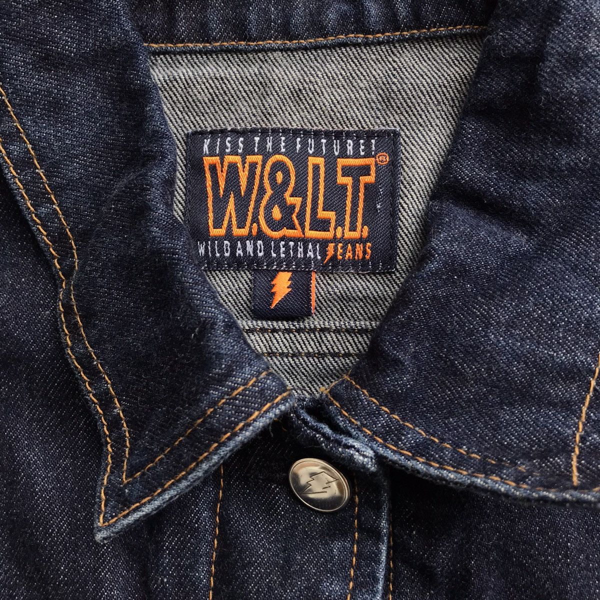Walter Van Beirendonck 1990s W&LT Walter Van Beirendonck Denim Trucker Size US S / EU 44-46 / 1 - 3 Thumbnail