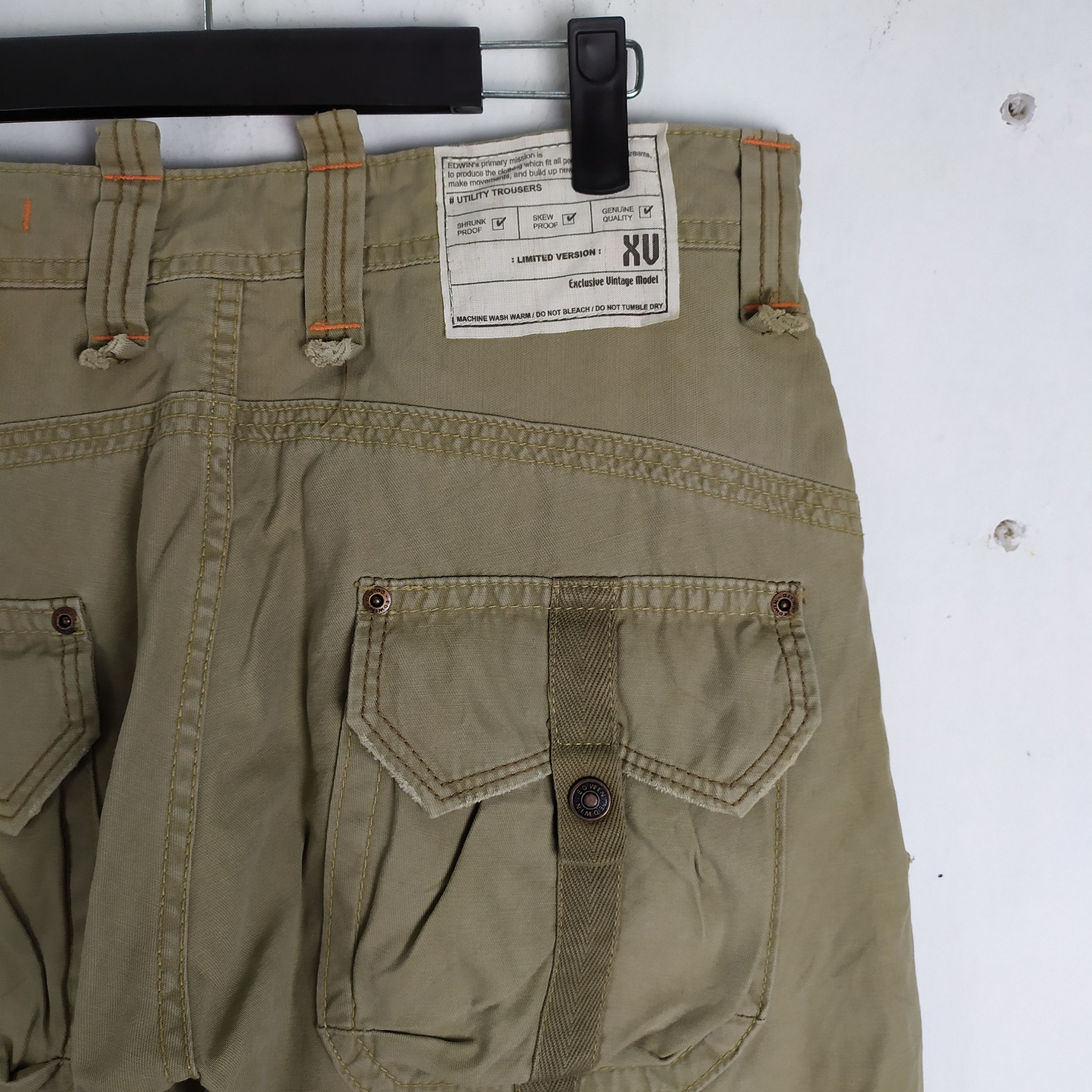 Japanese Brand VINTAGE JAPANESE BRAND CARGO PANTS Size US 32 / EU 48 - 7 Thumbnail