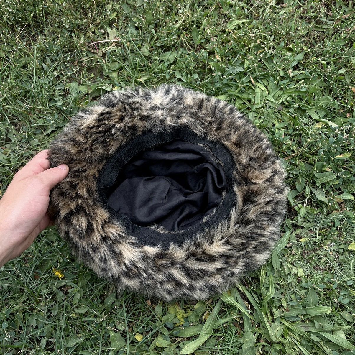 Vintage Vintage 90s Mohair Fuzzy Beanie Hat Streetwear Goth Slim OS Size ONE SIZE - 3 Thumbnail