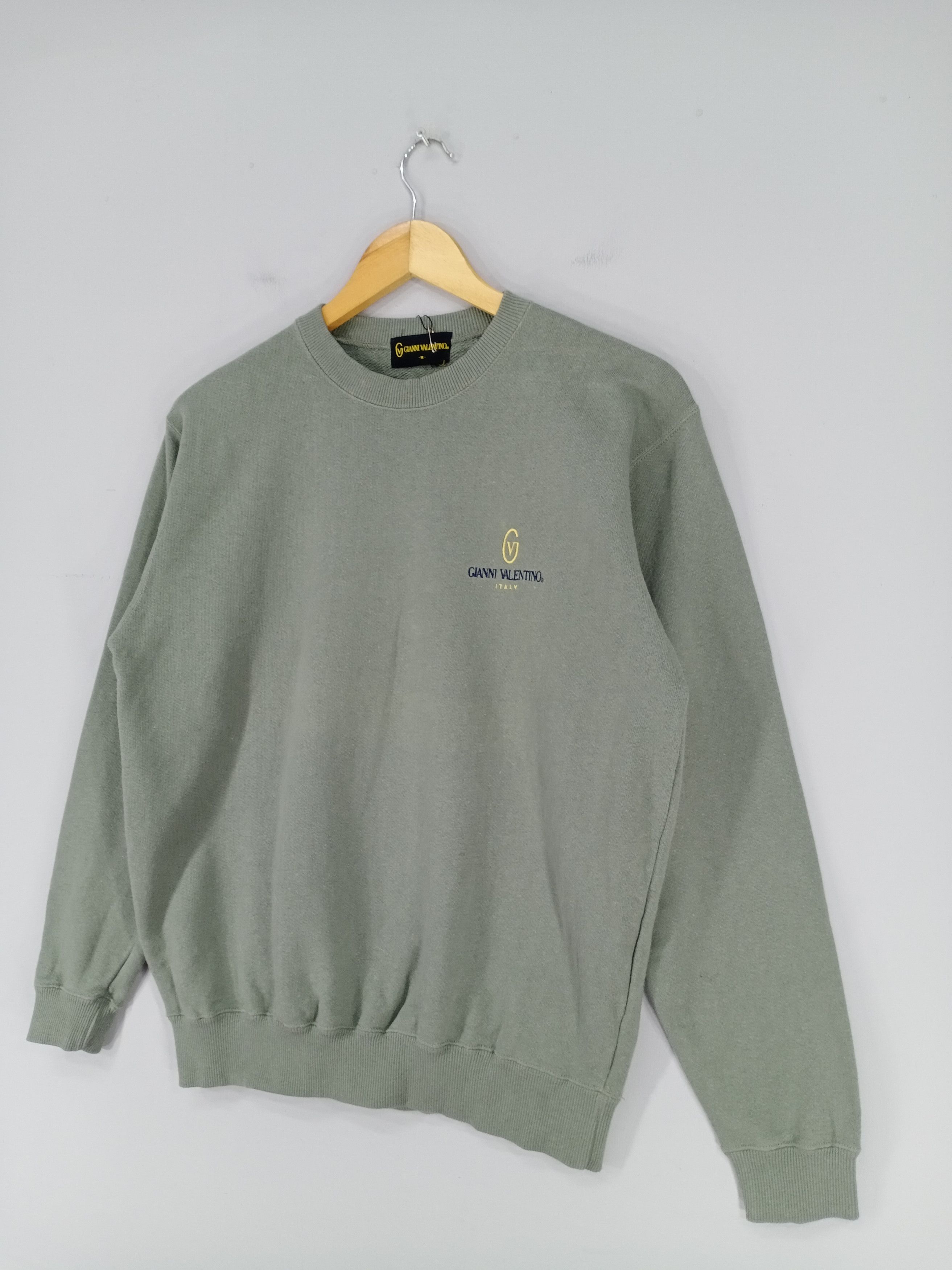 Gianni Valentino 💥RARE💥Vintage Gianni Valentino Italy Small Logo Sweatshirt Size US M / EU 48-50 / 2 - 3 Thumbnail