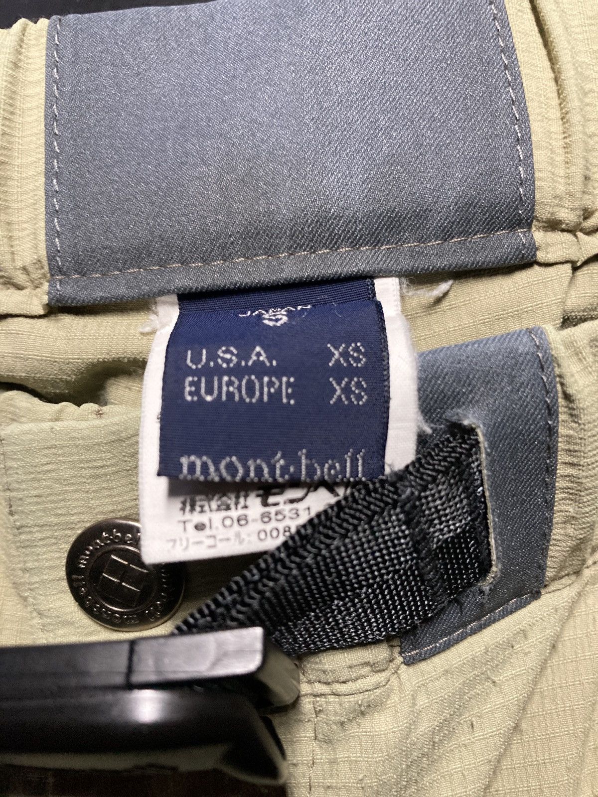 Montbell MONTBELL UTILITY TACTICAL NYLON PANTS Size US 28 / EU 44 - 7 Thumbnail