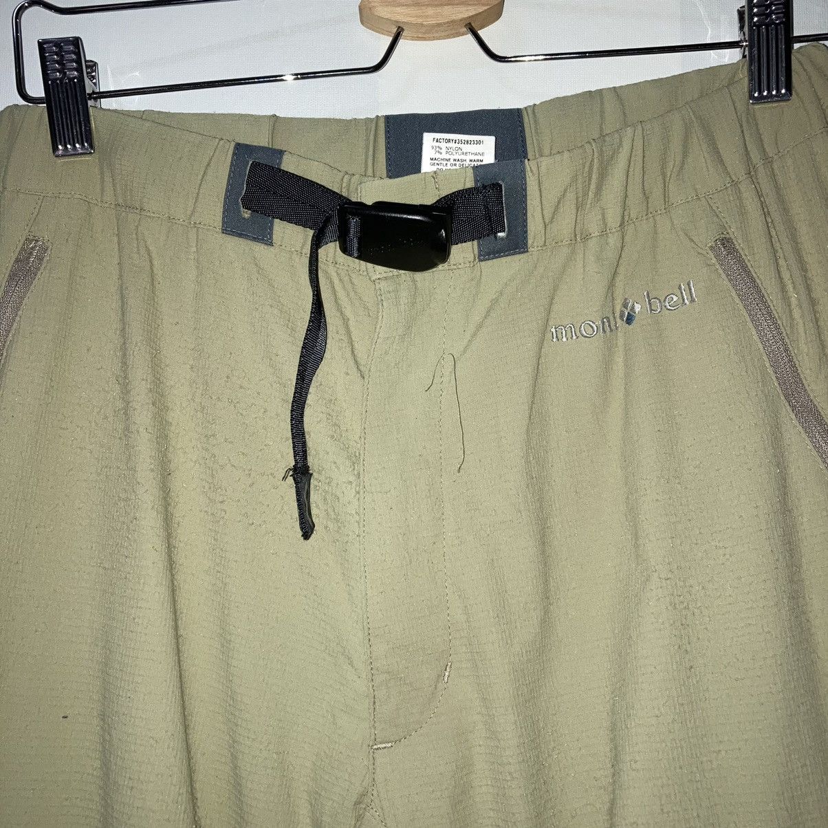 Montbell MONTBELL UTILITY TACTICAL NYLON PANTS Size US 28 / EU 44 - 4 Thumbnail