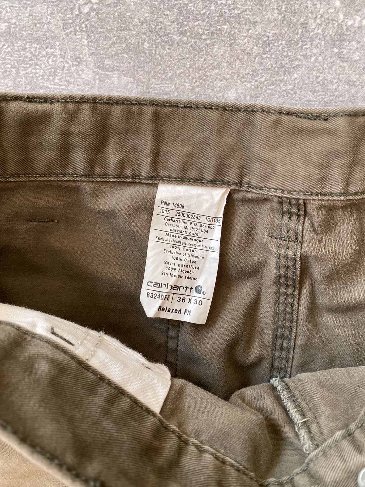 Carhartt Vintage Carhartt Fadded Work Pants Size US 36 / EU 52 - 7 Thumbnail