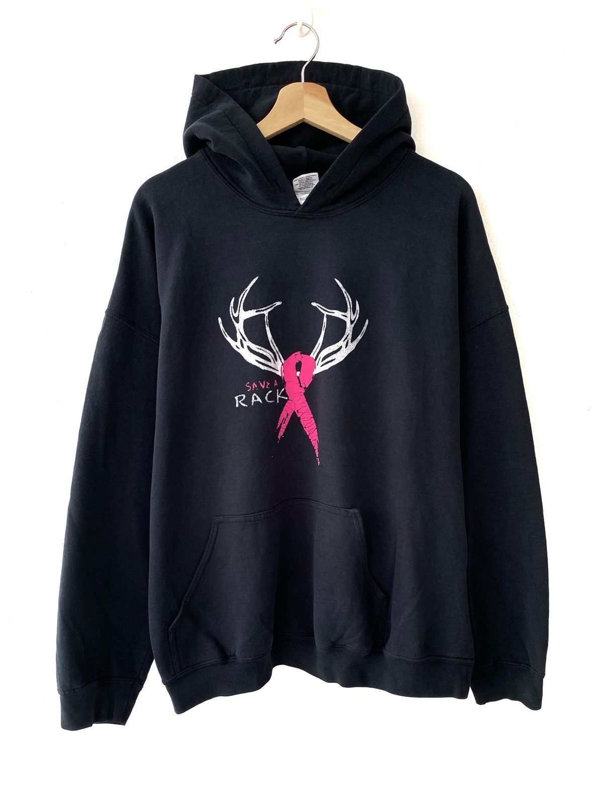Vintage Vintage Save a Rack Pullover Hoodies Size US XL / EU 56 / 4 - 1 Thumbnail