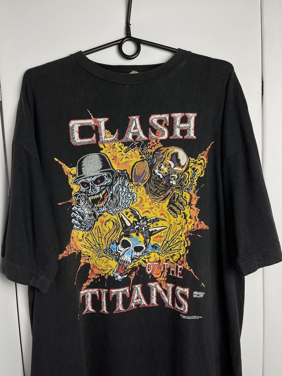 90's Clash of the Titans ツアー Tシャツ バンT 91 90's / Slayer Clash of the Titans '91 Tour Tee | ASCENT