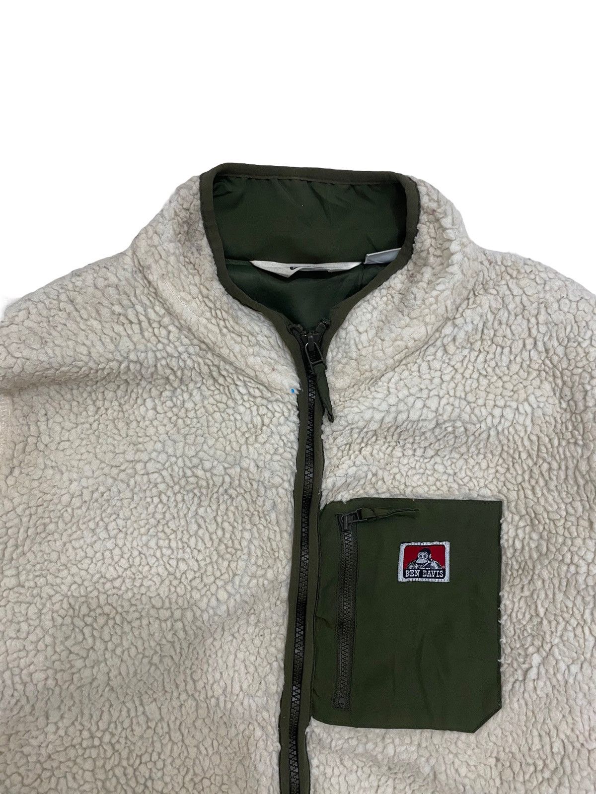 Ben Davis Vintage Ben Davis Sherpa Deep Pile Fleece Jacket Size US L / EU 52-54 / 3 - 4 Thumbnail