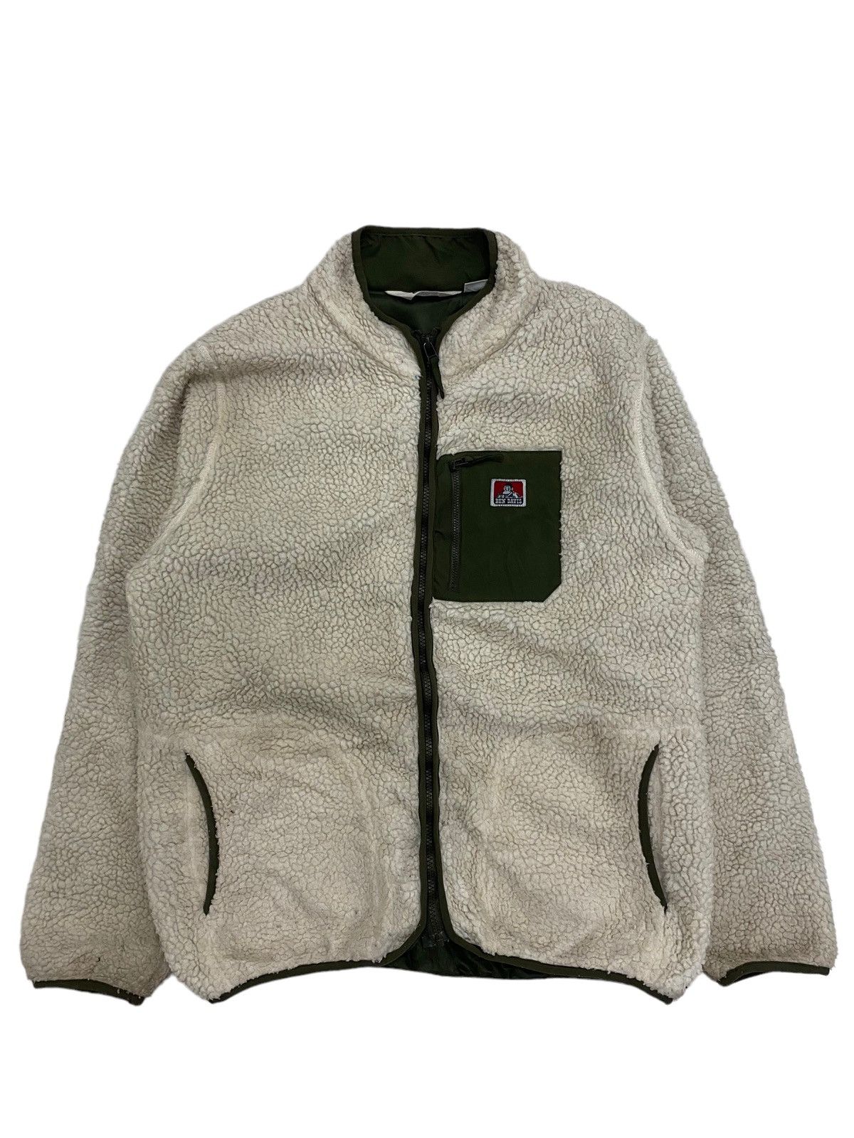 Ben Davis Vintage Ben Davis Sherpa Deep Pile Fleece Jacket Size US L / EU 52-54 / 3 - 1 Thumbnail