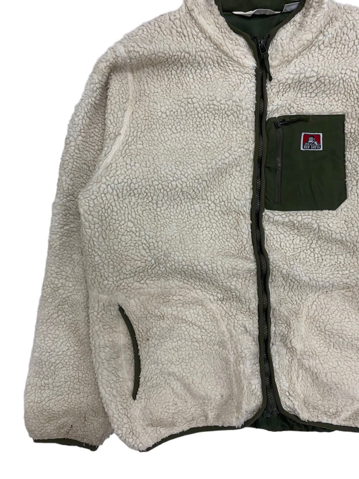 Ben Davis Vintage Ben Davis Sherpa Deep Pile Fleece Jacket Size US L / EU 52-54 / 3 - 2 Thumbnail