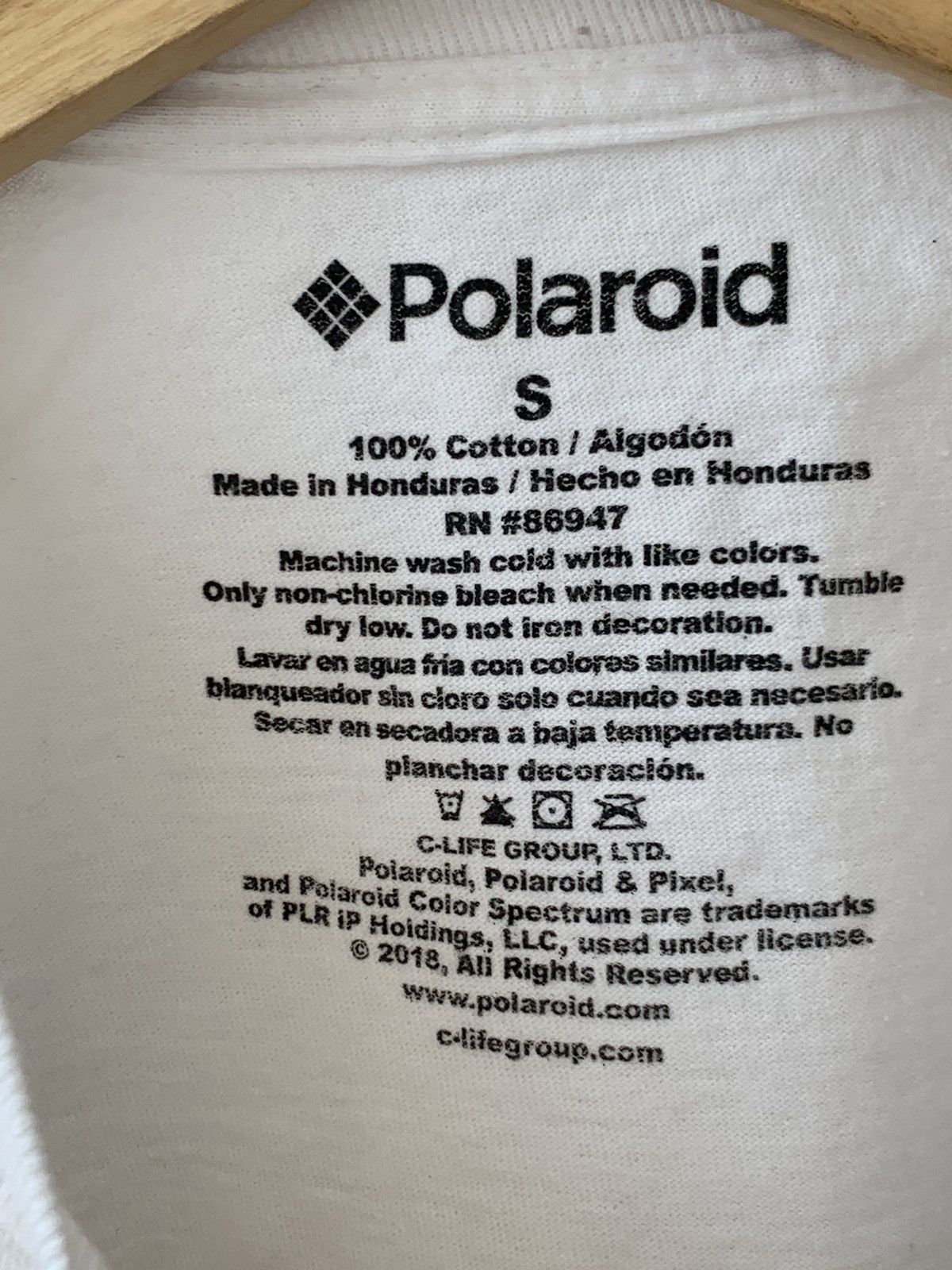 Polaroid Womens Polaroid Instax Photographer Cropped Top Long Sleeve Size S / US 4 / IT 40 - 4 Thumbnail