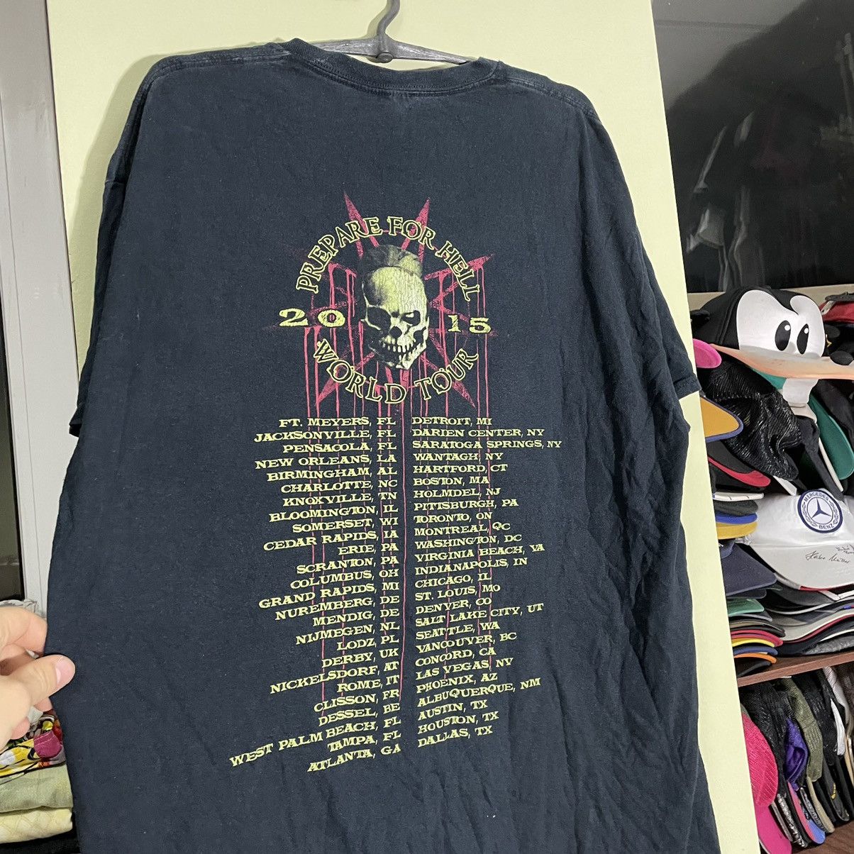 Vintage Vintage Y2K Slipknot Band Tee Sun Faded Thrashed Grunge XL Size US XL / EU 56 / 4 - 6 Thumbnail