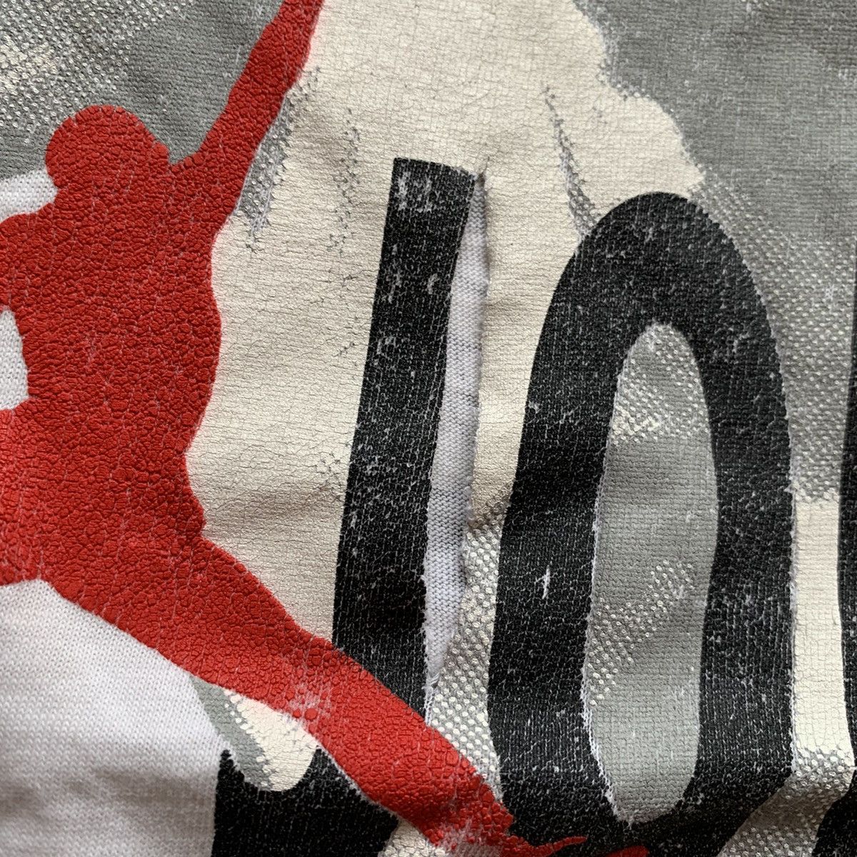 Nike × Vintage Vintage 90s 1991 Nike Hare Jordan Bugs Bunny Graphic T Shirt Size US M / EU 48-50 / 2 - 5 Thumbnail