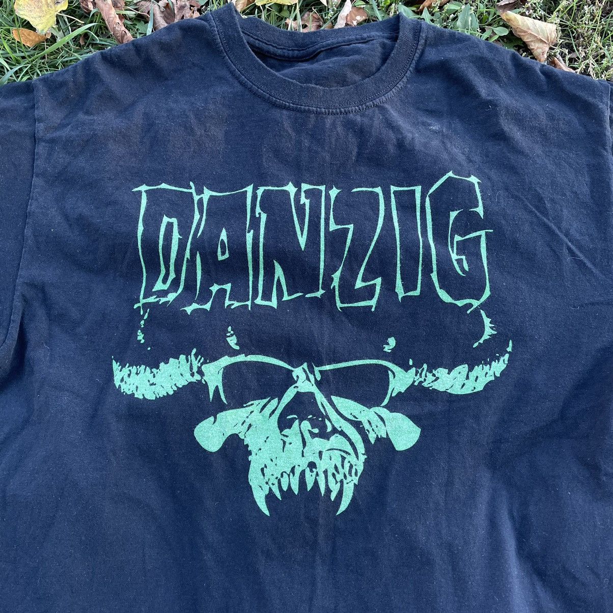 Vintage Vintage 90s Danzig Skull Graphic Tee Punk Streetwear Boxy L Size US L / EU 52-54 / 3 - 4 Thumbnail