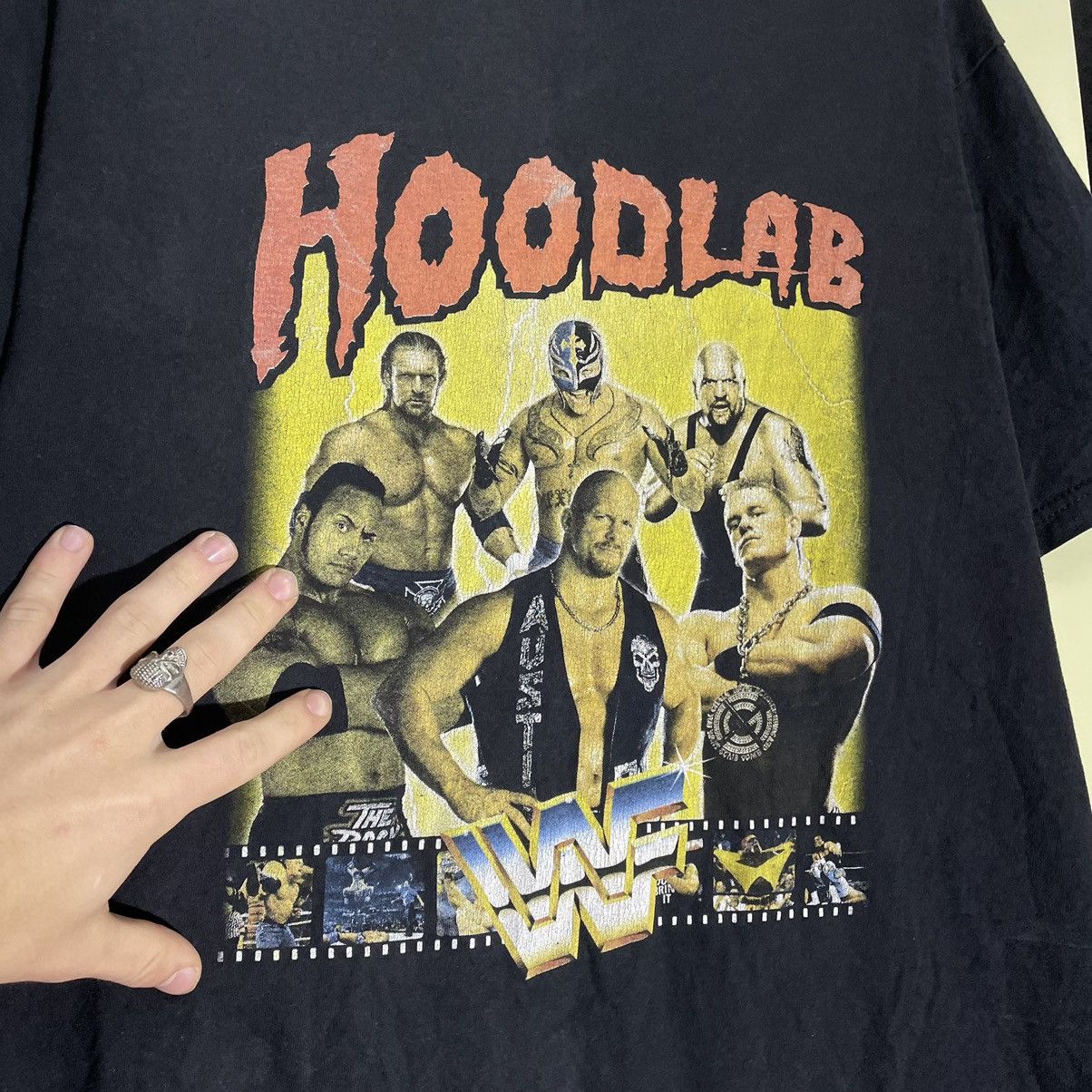 Vintage Vintage Y2K Hoodlab Graphic Tee Sun Faded Streetwear Baggy L Size US L / EU 52-54 / 3 - 5 Thumbnail