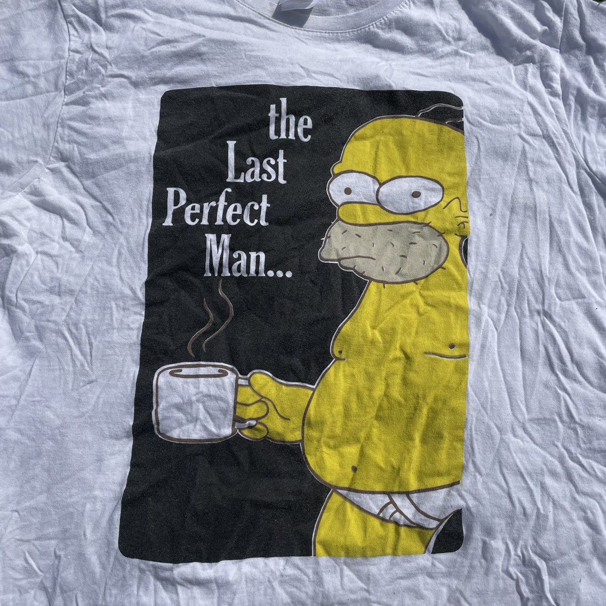 Band Tees Vintage Y2K The Simpsons Homer Art Band Rock Streetwear Size US XL / EU 56 / 4 - 4 Thumbnail