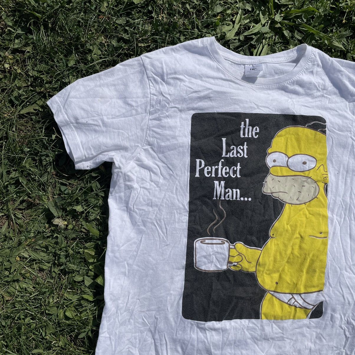 Band Tees Vintage Y2K The Simpsons Homer Art Band Rock Streetwear Size US XL / EU 56 / 4 - 3 Thumbnail