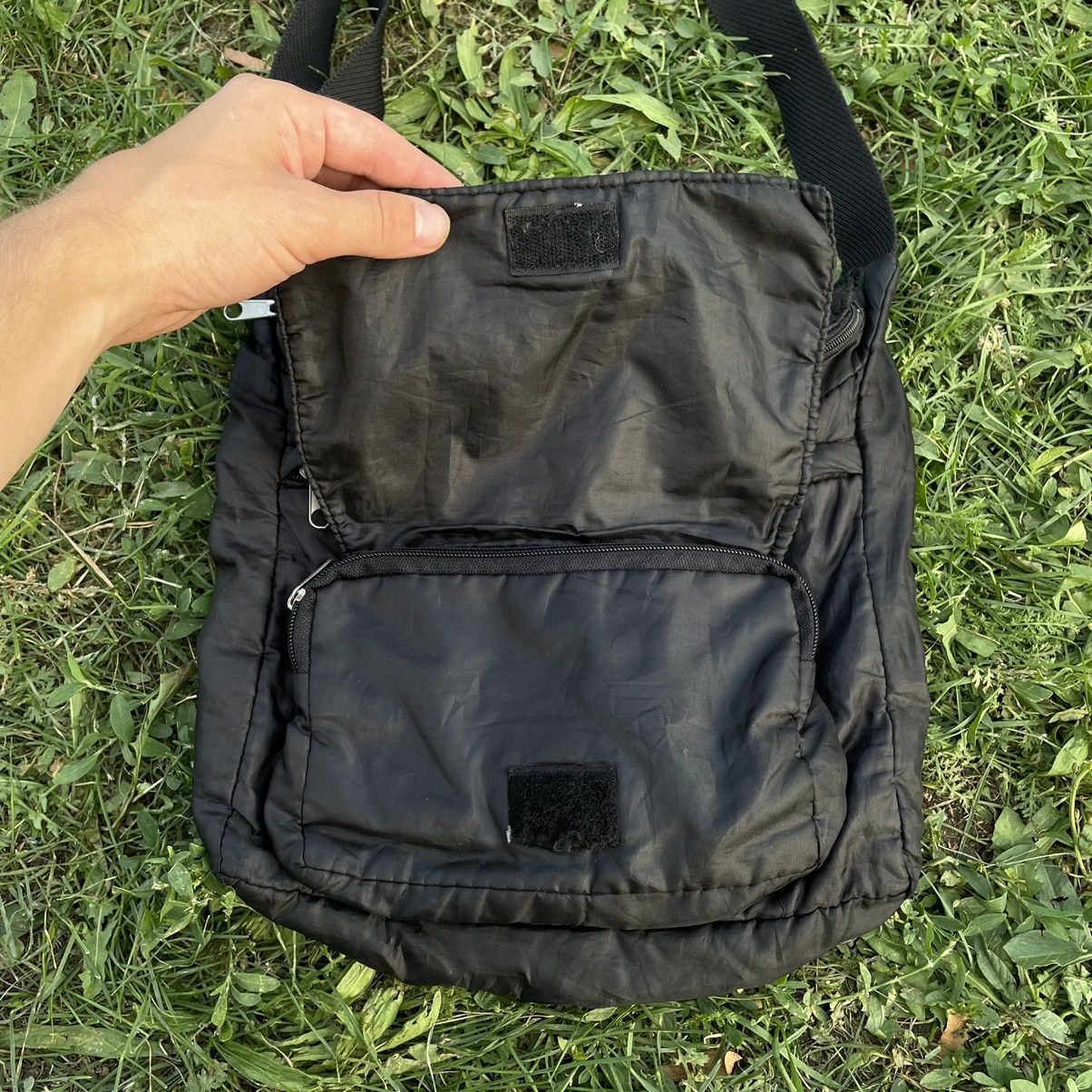 Vintage Vintage Y2K Black Nylon Crossbody Bag Multiple Pockets OS Size ONE SIZE - 3 Thumbnail