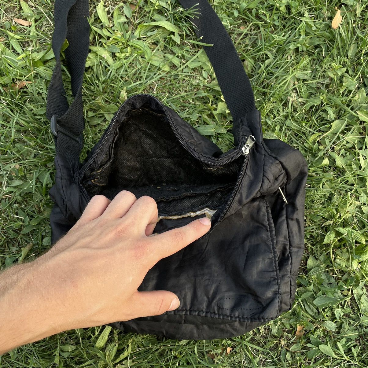 Vintage Vintage Y2K Black Nylon Crossbody Bag Multiple Pockets OS Size ONE SIZE - 5 Thumbnail
