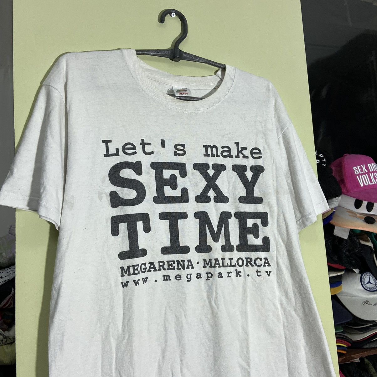 Vintage Vintage 90s Graphic Tee Humor Print Sun Faded Streetwear L Size US L / EU 52-54 / 3 - 5 Thumbnail