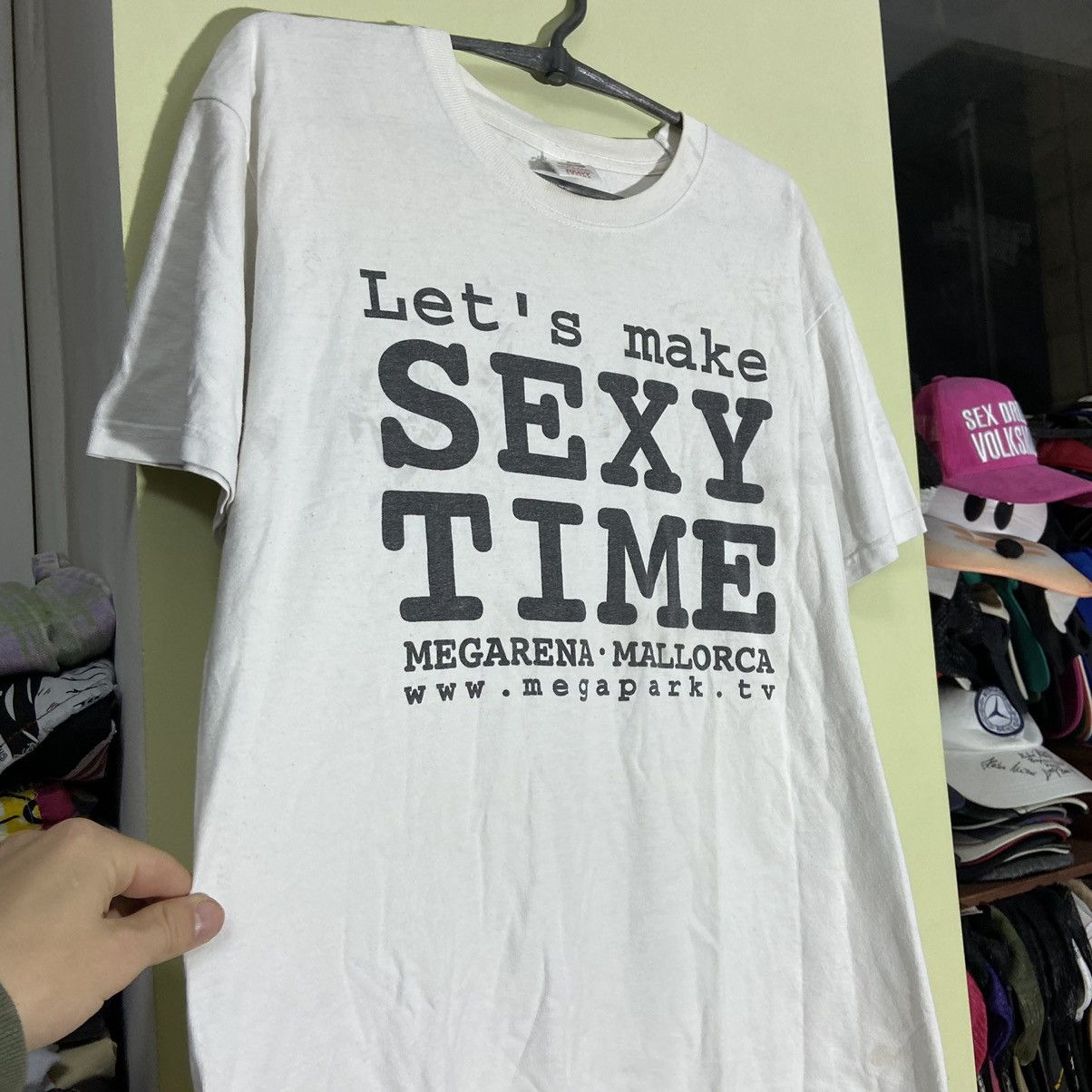 Vintage Vintage 90s Graphic Tee Humor Print Sun Faded Streetwear L Size US L / EU 52-54 / 3 - 2 Thumbnail