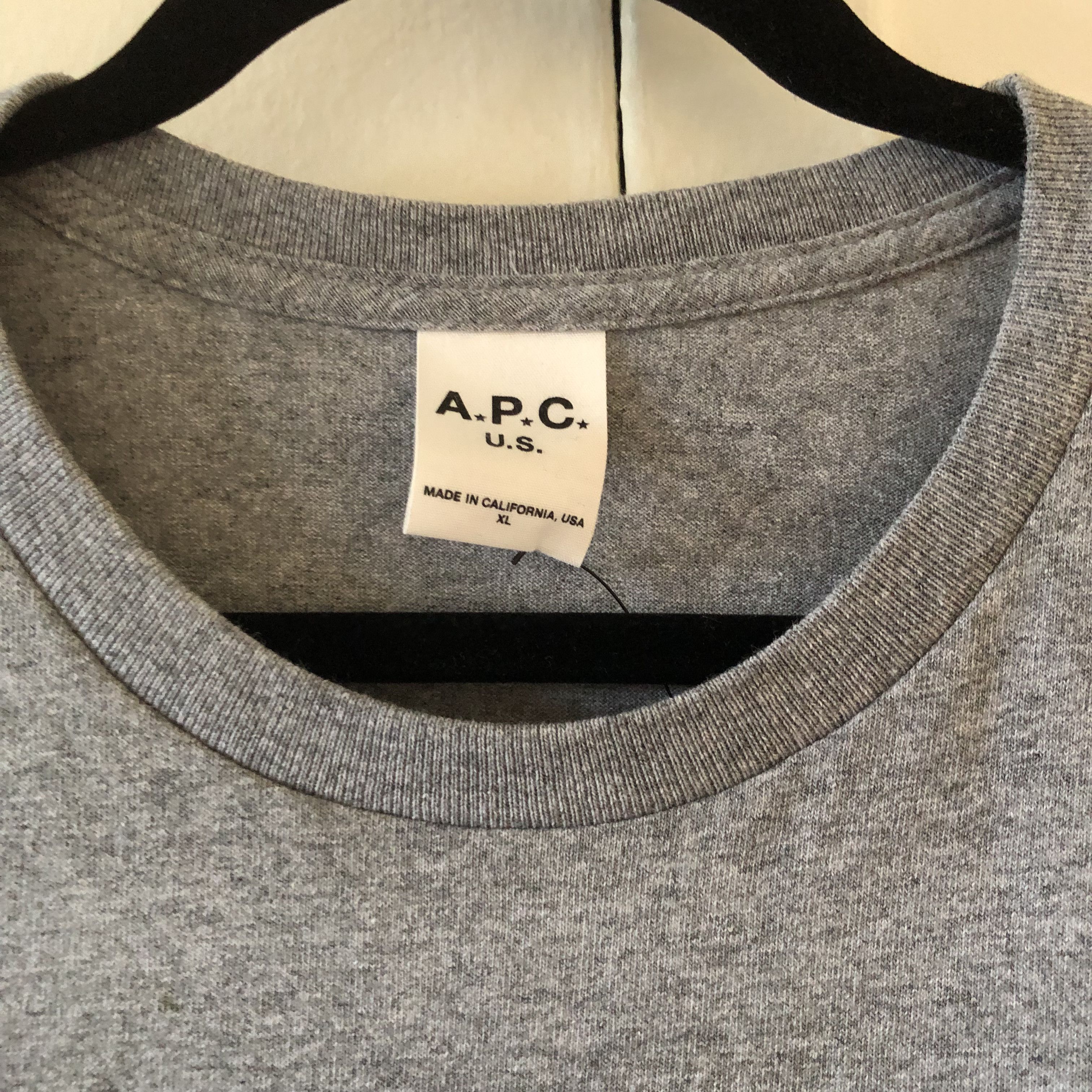 A.P.C. A.P.C. USA Tee Size US XL / EU 56 / 4 - 3 Thumbnail