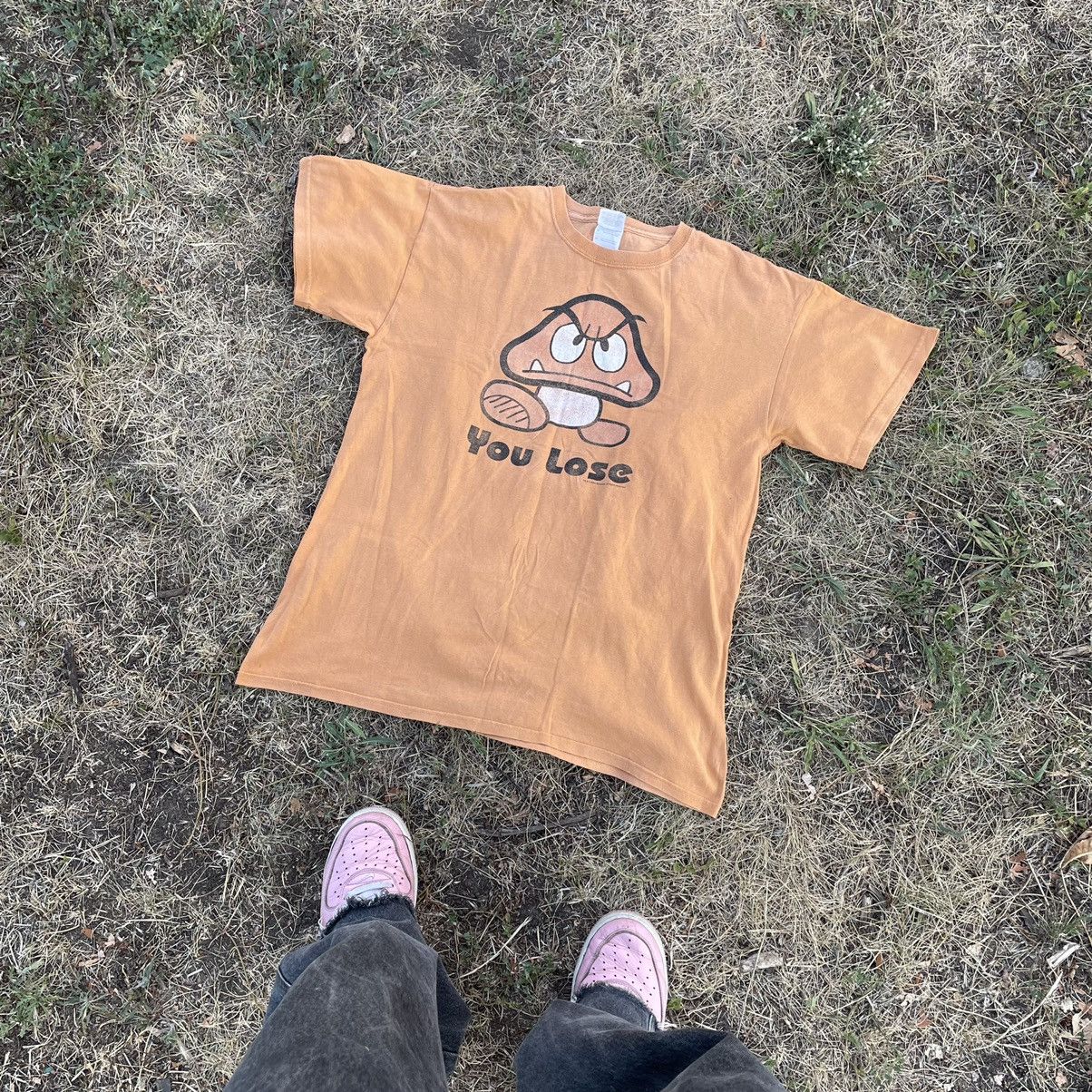 Vintage Vintage 90s Sun Faded Graphic Tee Packman Streetwear Boxy M Size US M / EU 48-50 / 2 - 5 Thumbnail
