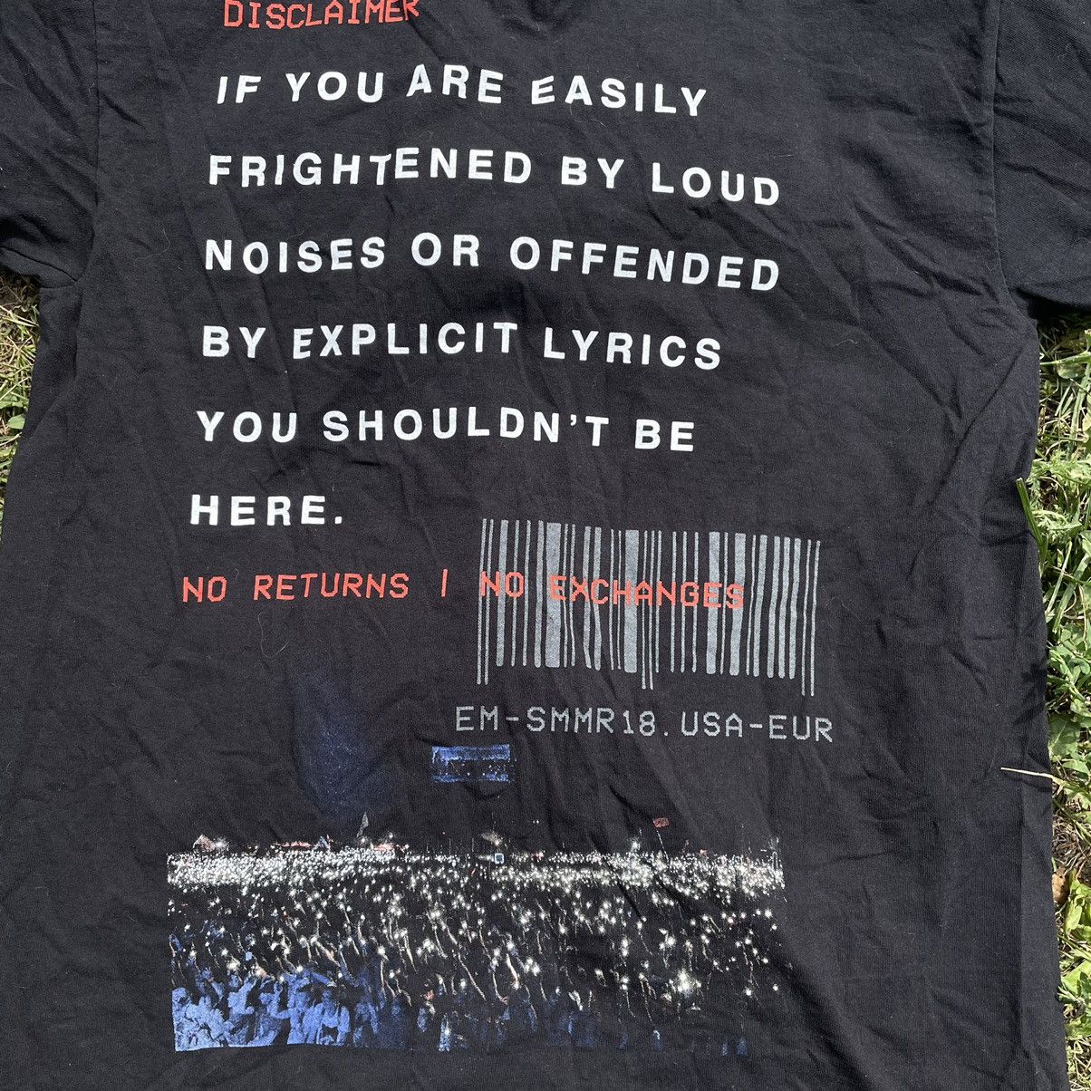Vintage Vintage Y2K Eminem Tour Graphic Tee Streetwear Swag Faded S Size US S / EU 44-46 / 1 - 6 Thumbnail