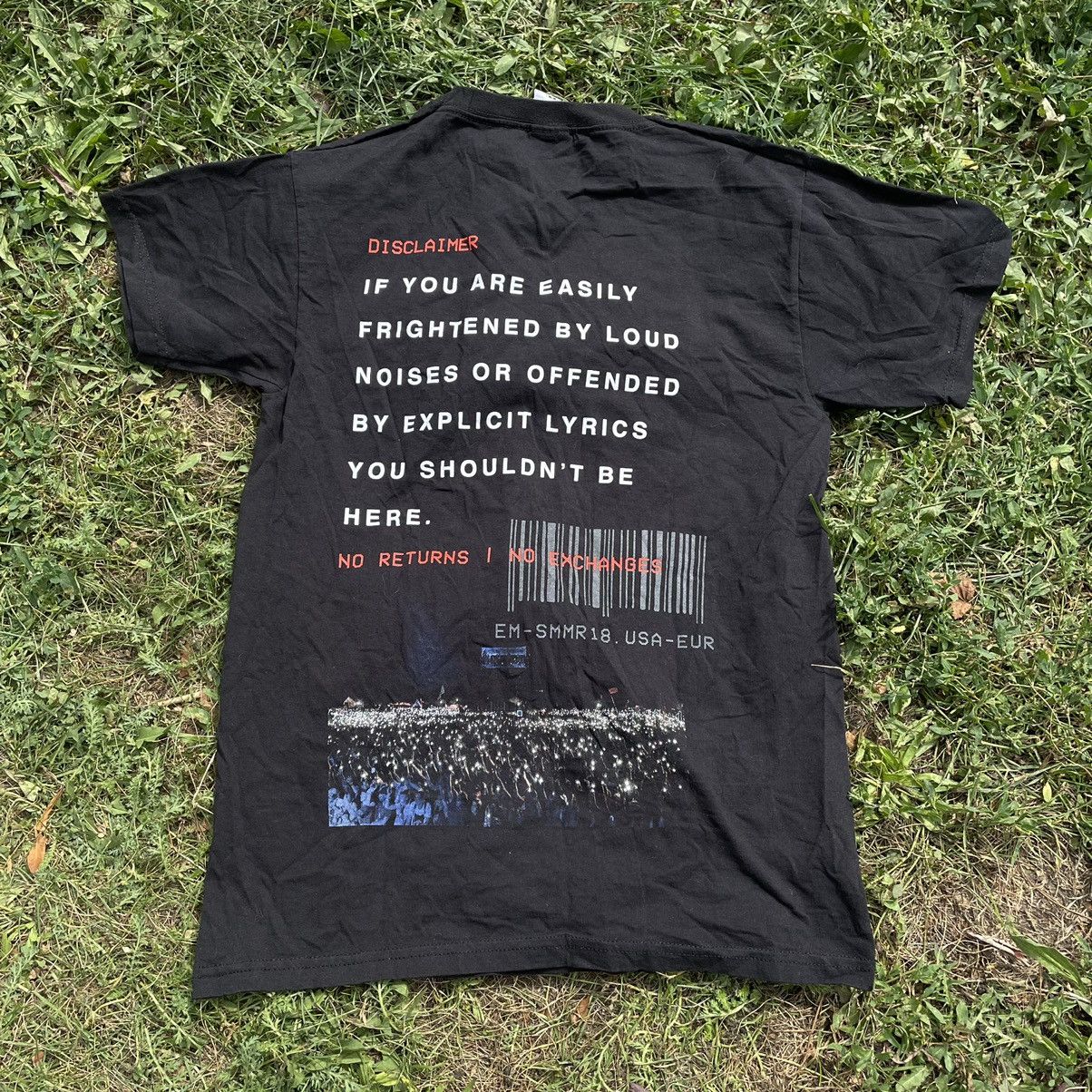 Vintage Vintage Y2K Eminem Tour Graphic Tee Streetwear Swag Faded S Size US S / EU 44-46 / 1 - 5 Thumbnail