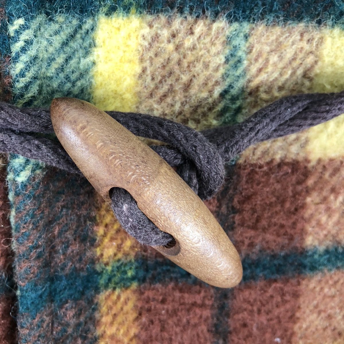 Japanese Brand Vintage 70's Duffle Wool Coat Jacket Hoodie by Pinochio Size M / US 6-8 / IT 42-44 - 8 Thumbnail