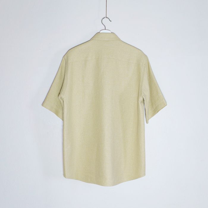 Auralee Washi Basket Weave Half-Sleeve Shirt | Grailed