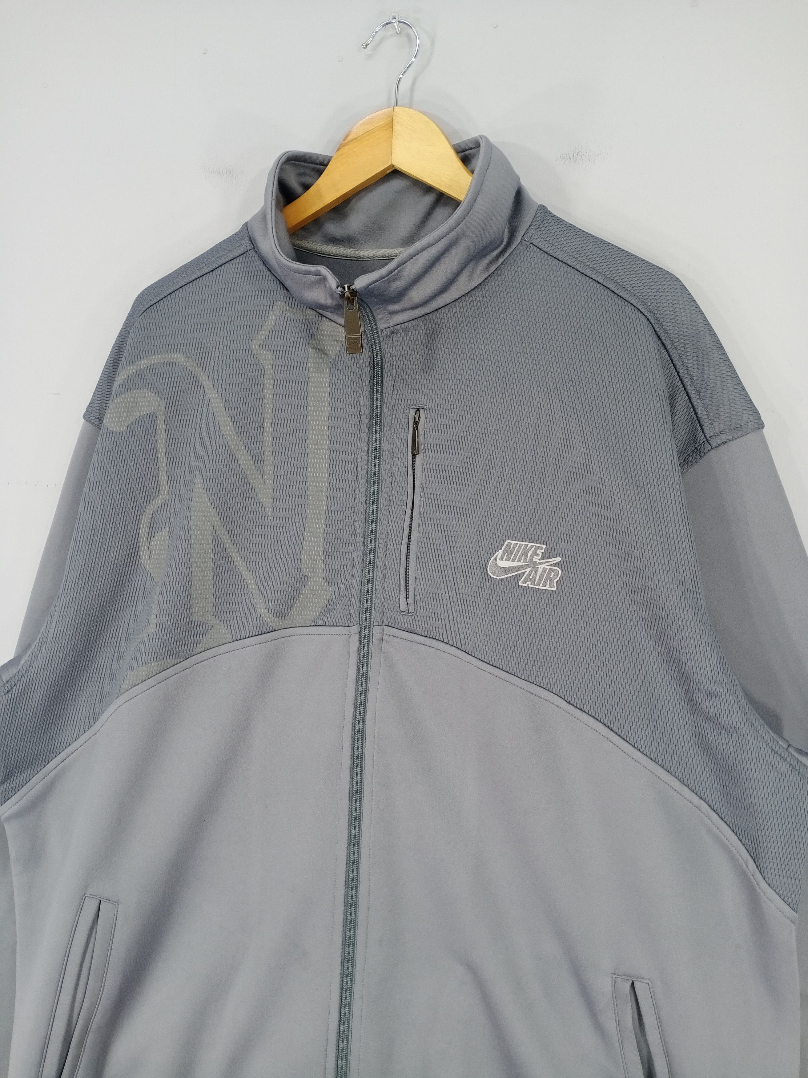 Nike 💥RARE💥Men's Nike Air Zipper Sweater Jacket Size US XL / EU 56 / 4 - 4 Thumbnail