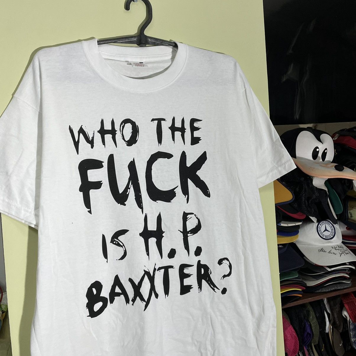 Vintage Vintage 90s Graphic Tee Humor Punk Grunge Streetwear Baggy L Size US L / EU 52-54 / 3 - 4 Thumbnail