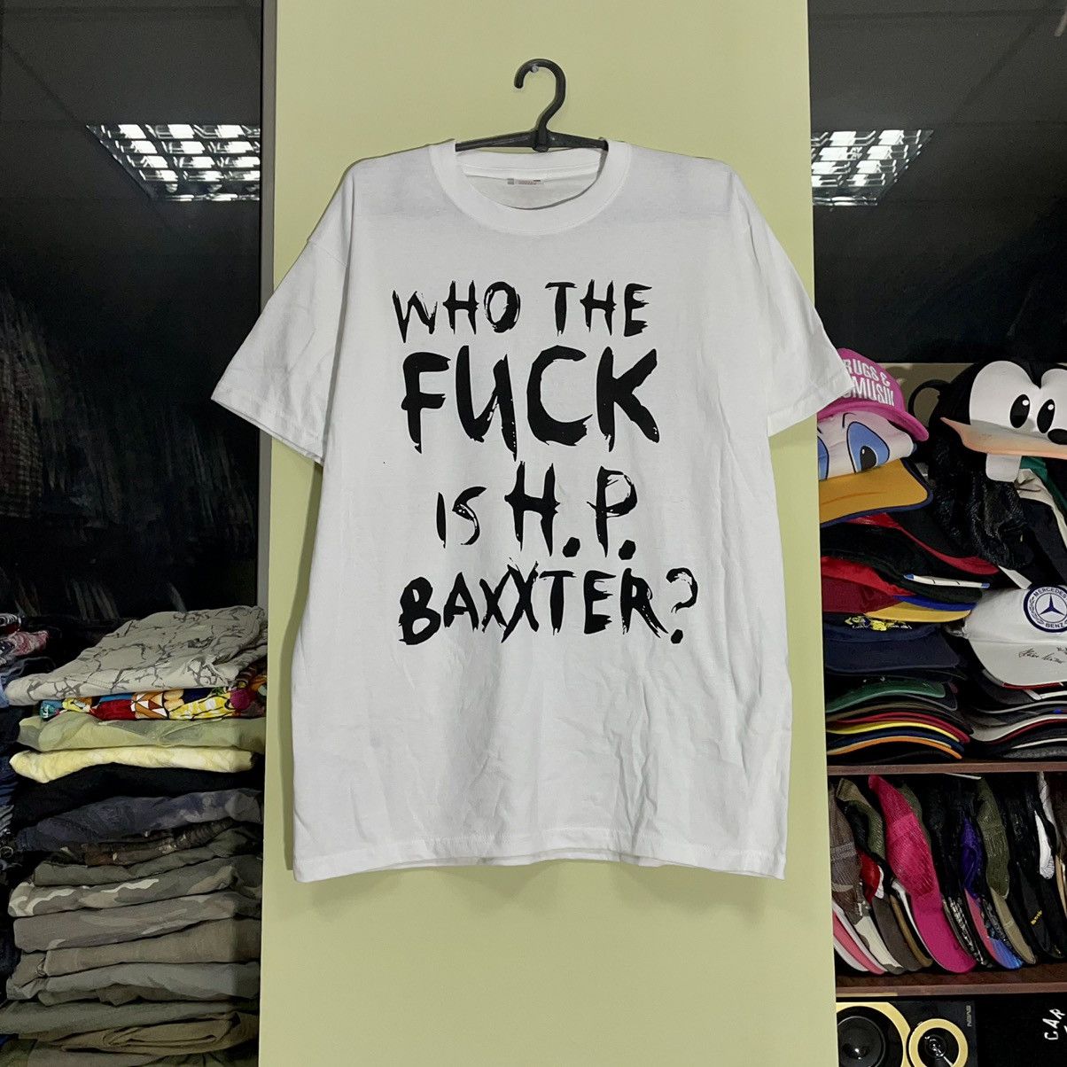 Vintage Vintage 90s Graphic Tee Humor Punk Grunge Streetwear Baggy L Size US L / EU 52-54 / 3 - 1 Thumbnail