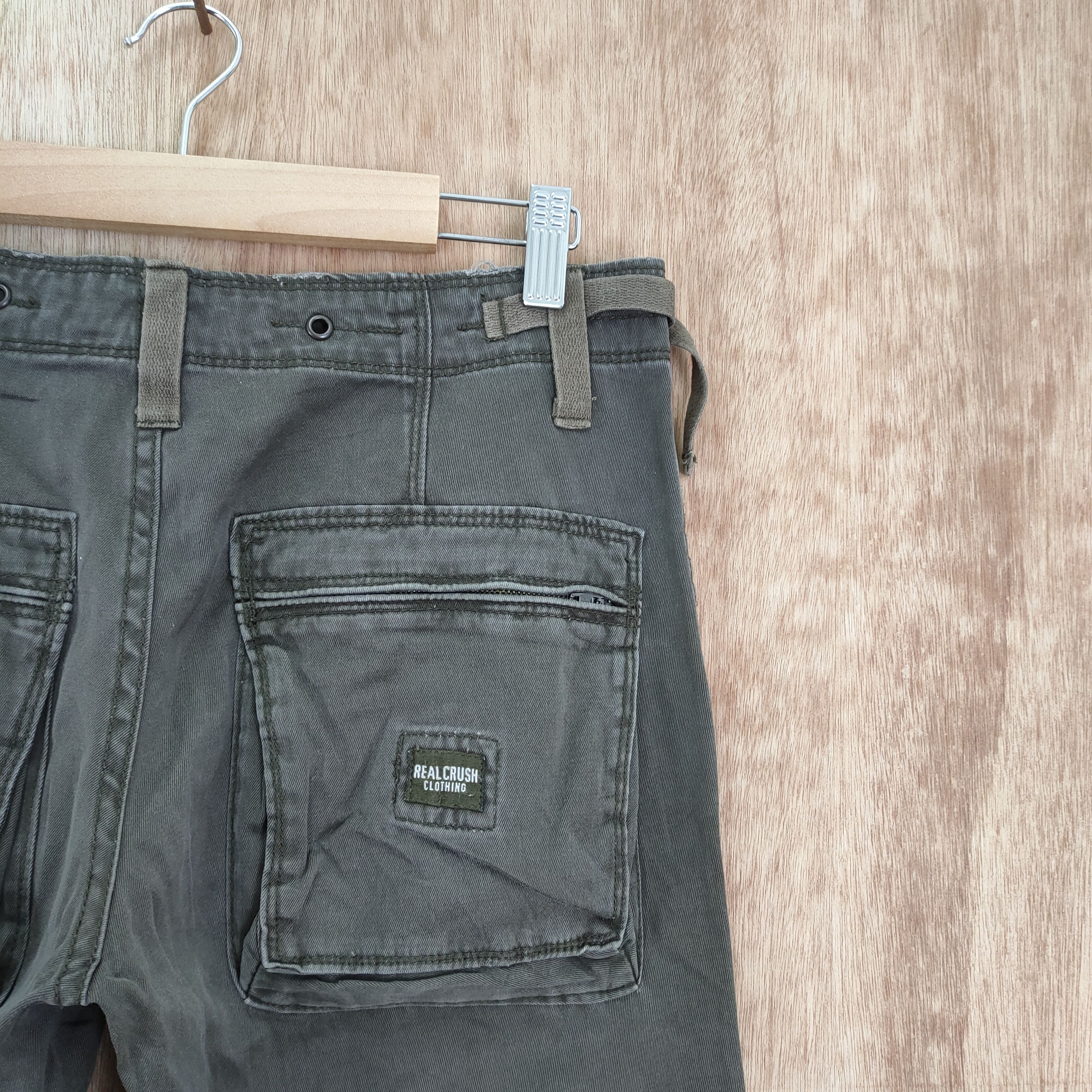 Japanese Brand VINTAGE JAPANESE 986 FLARE CARGO PANTS Size US 30 / EU 46 - 11 Thumbnail