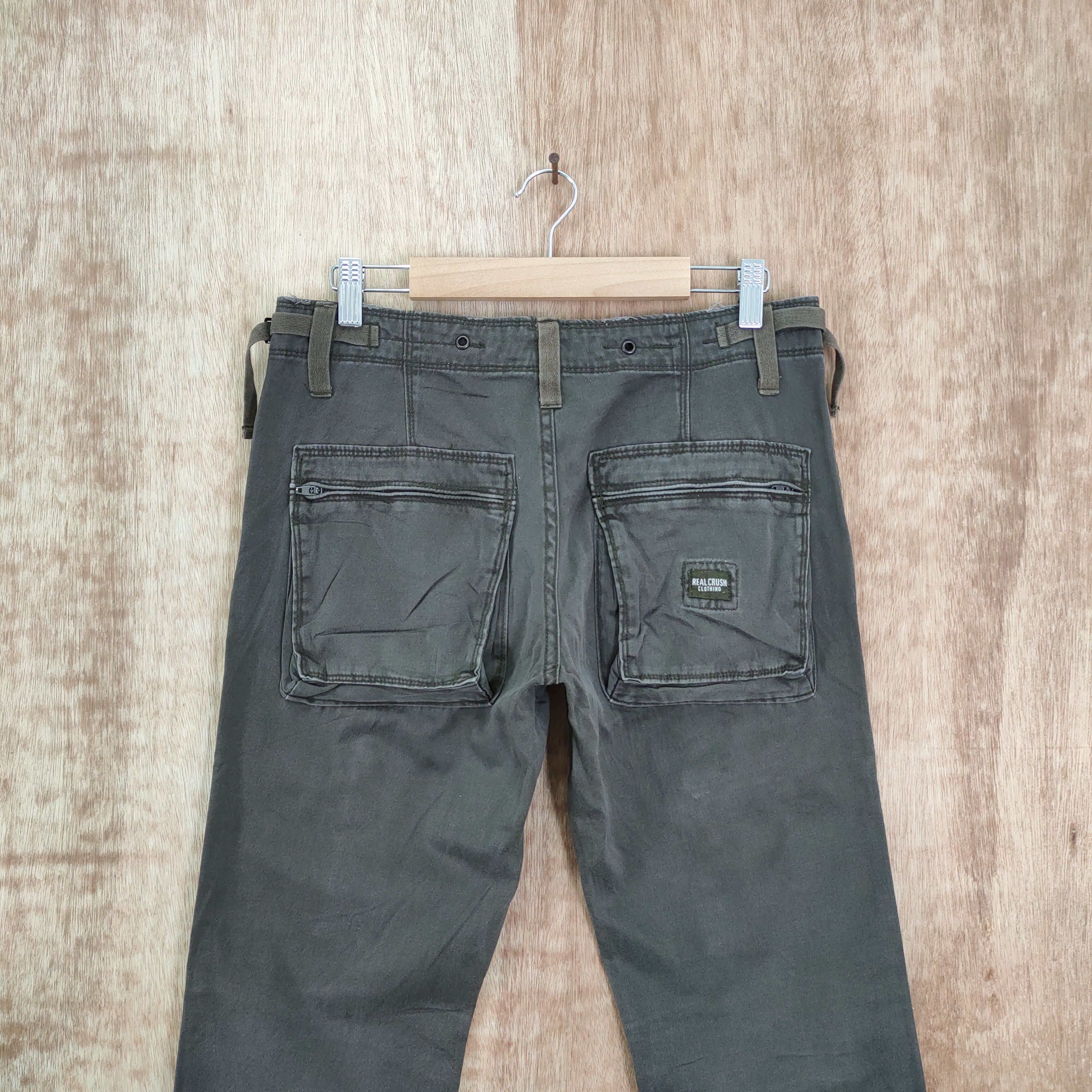 Japanese Brand VINTAGE JAPANESE 986 FLARE CARGO PANTS Size US 30 / EU 46 - 7 Thumbnail