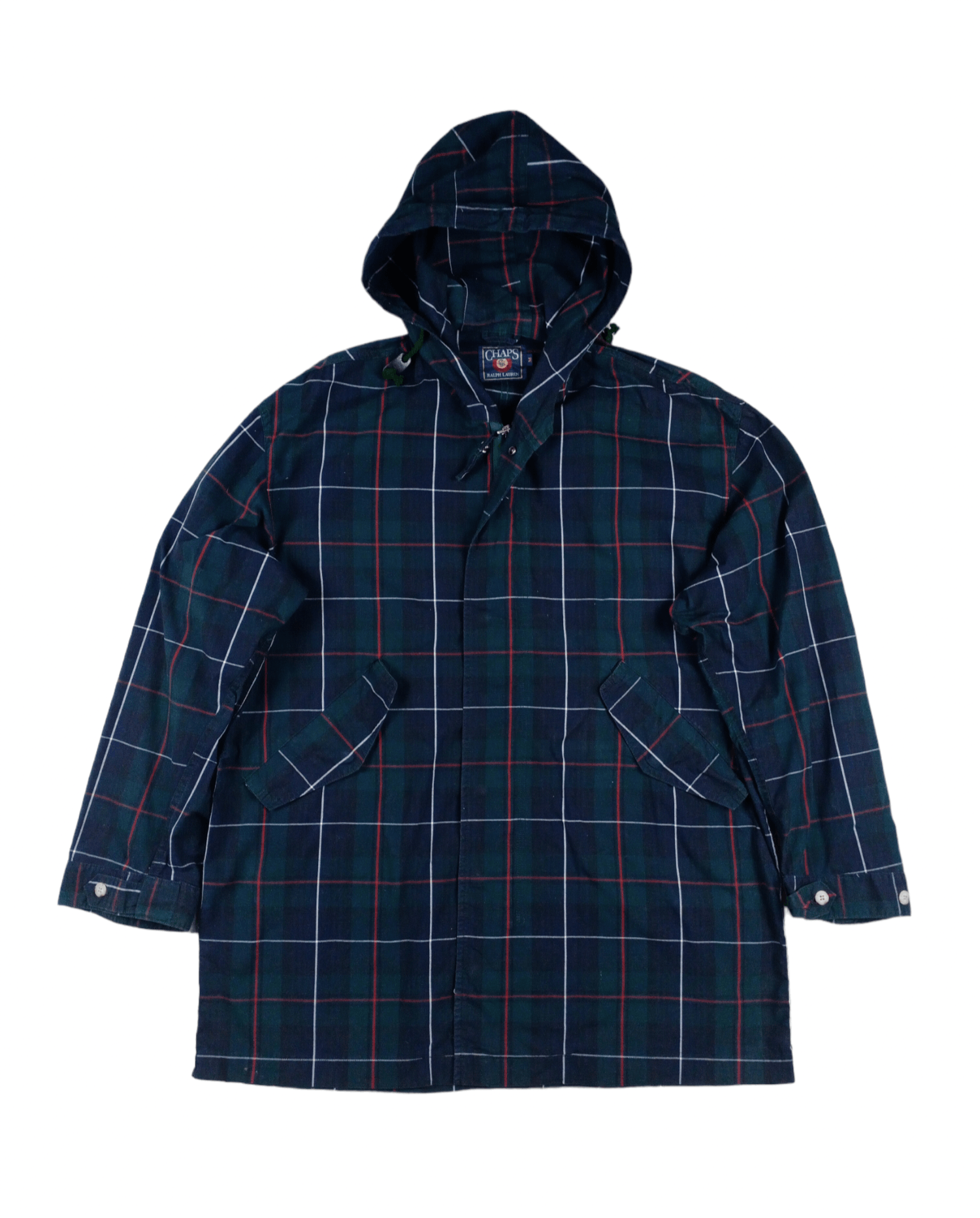 Chaps Ralph Lauren × Polo Ralph Lauren 💥RARE💥Vintage Chaps Ralph Lauren Nova Check Parkas Jacket Size US L / EU 52-54 / 3 - 1 Thumbnail