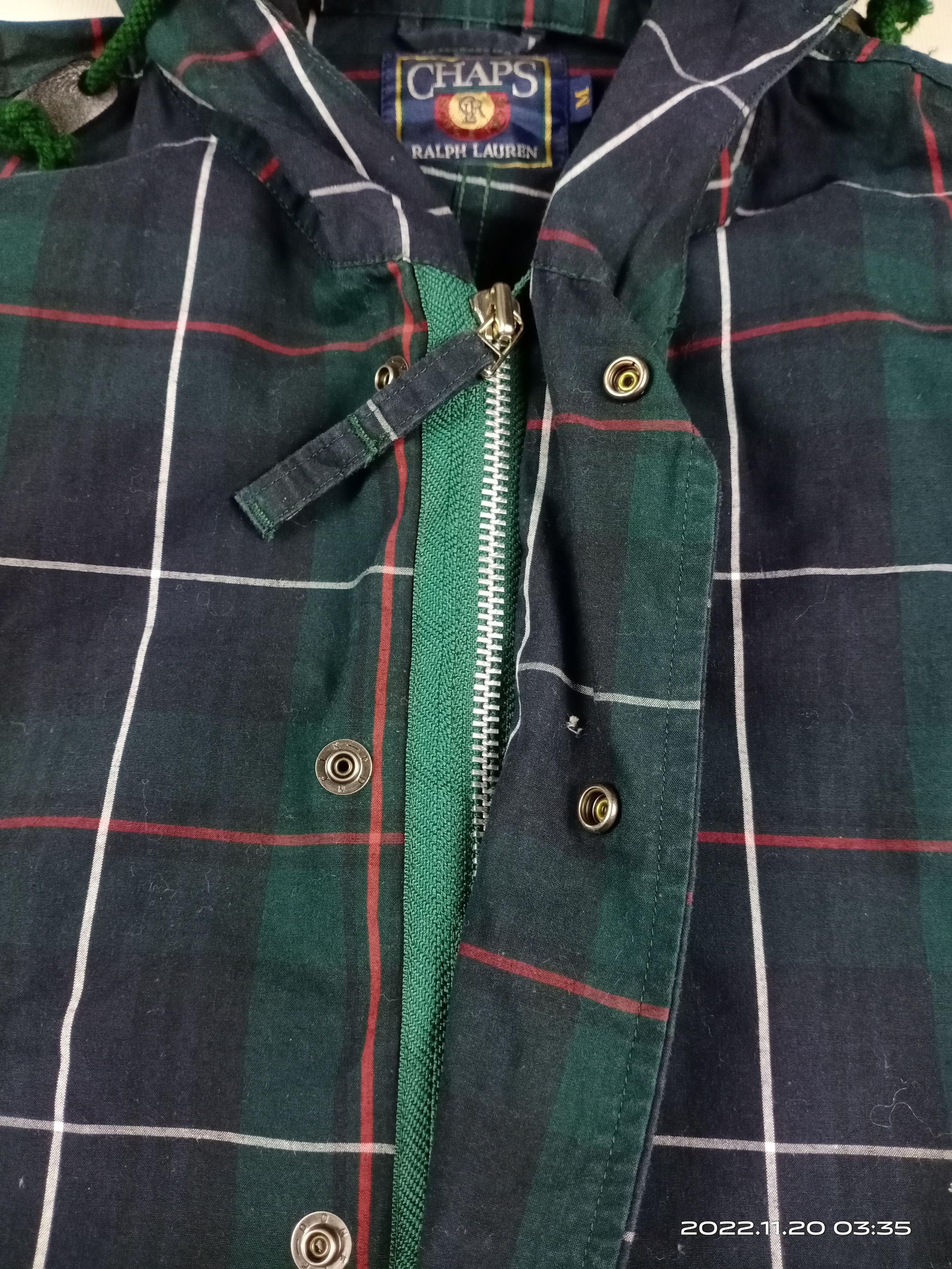 Chaps Ralph Lauren × Polo Ralph Lauren 💥RARE💥Vintage Chaps Ralph Lauren Nova Check Parkas Jacket Size US L / EU 52-54 / 3 - 8 Thumbnail