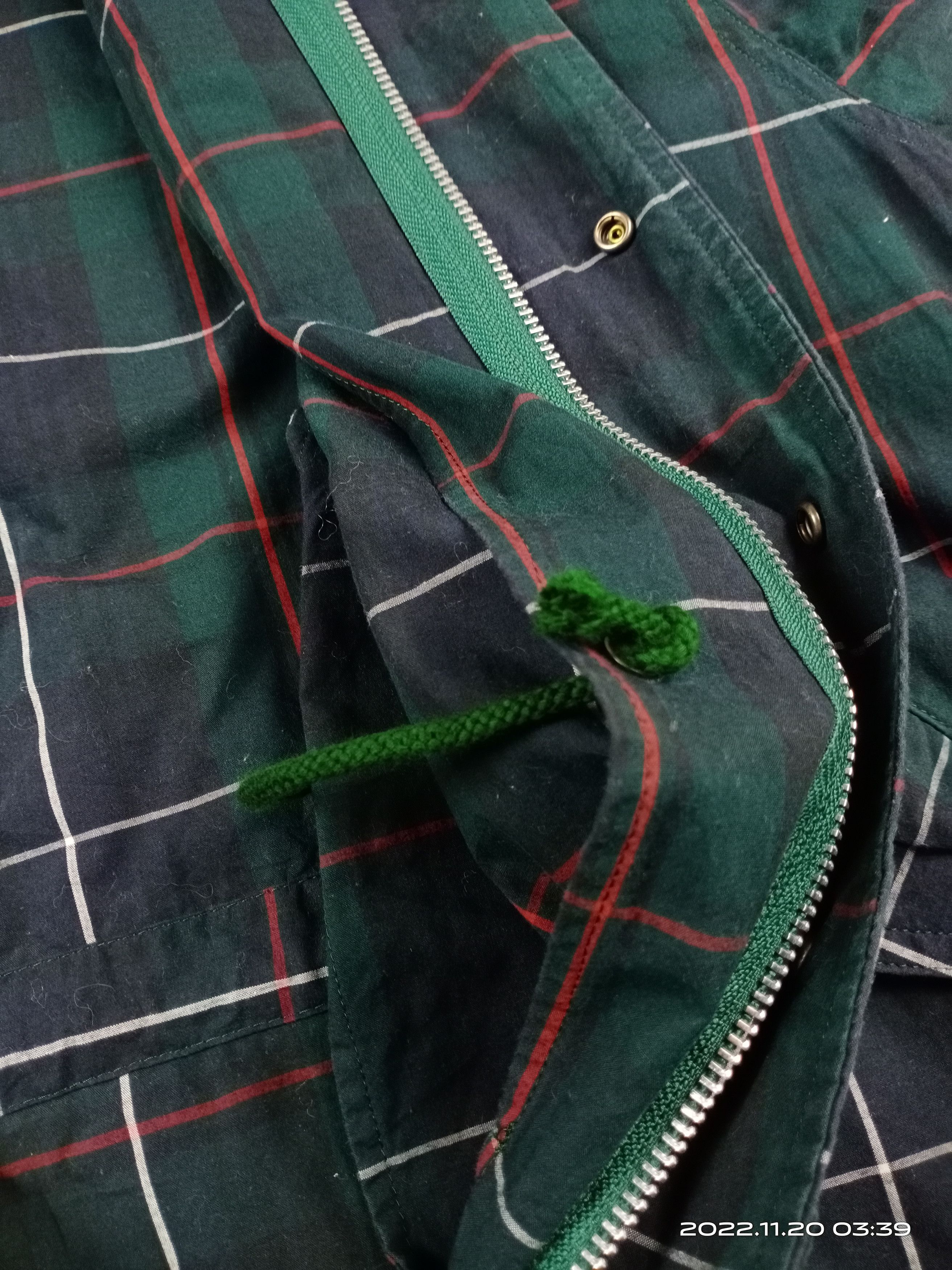 Chaps Ralph Lauren × Polo Ralph Lauren 💥RARE💥Vintage Chaps Ralph Lauren Nova Check Parkas Jacket Size US L / EU 52-54 / 3 - 6 Thumbnail