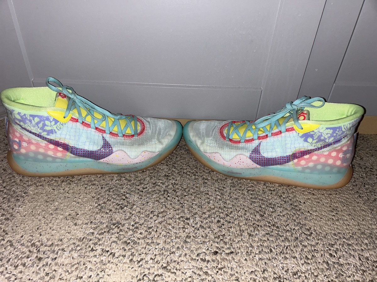 Nike Nike Zoom KD12 NRG EYBL Peach Jam Size US 13 / EU 46 - 2 Thumbnail