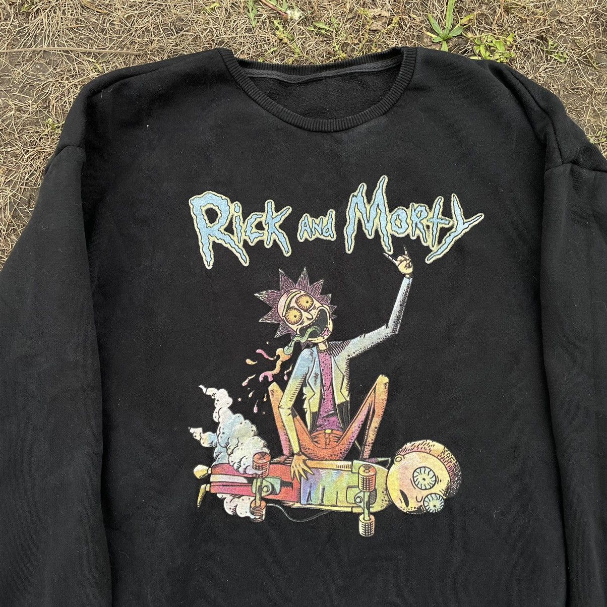 Cartoon Network Vintage Y2K Rick And Morty Promo Baggy Crewneck Japan Henta1 Size US M / EU 48-50 / 2 - 4 Thumbnail