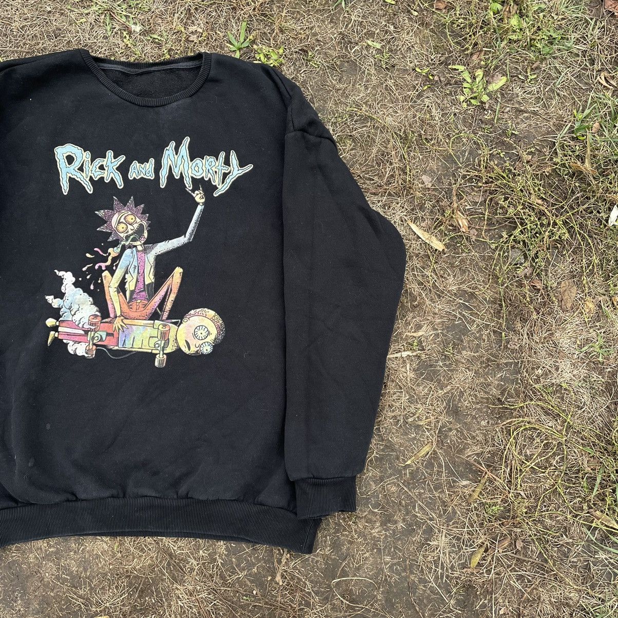 Cartoon Network Vintage Y2K Rick And Morty Promo Baggy Crewneck Japan Henta1 Size US M / EU 48-50 / 2 - 2 Thumbnail